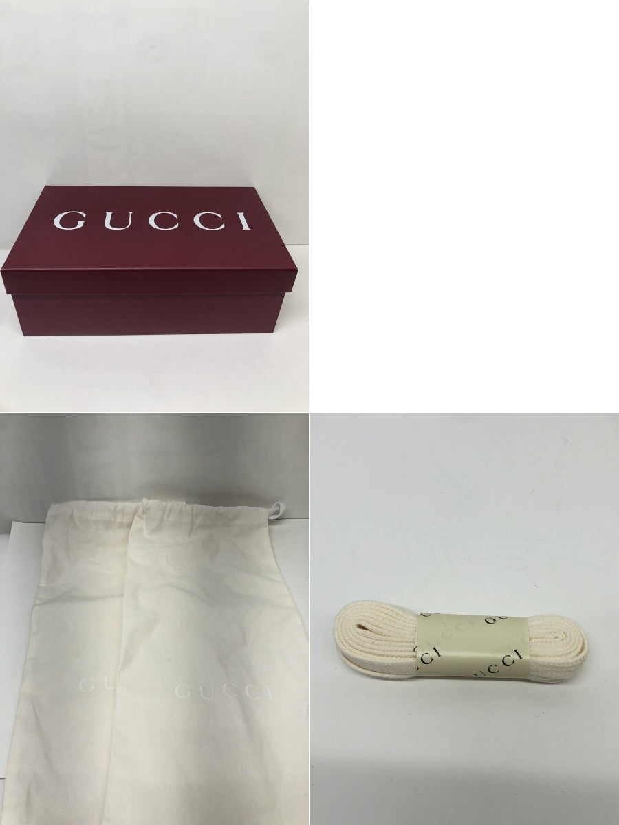 Interlocking G White Leather
