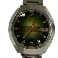 腕時計 CITIZEN 70s SEVEN STAR V2 デイデイト カットガラス 腕時計 AT シルバー