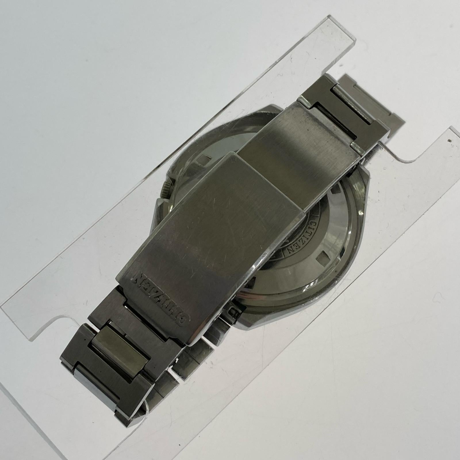 腕時計 CITIZEN 70s SEVEN STAR V2 デイデイト カットガラス 腕時計 AT シルバー