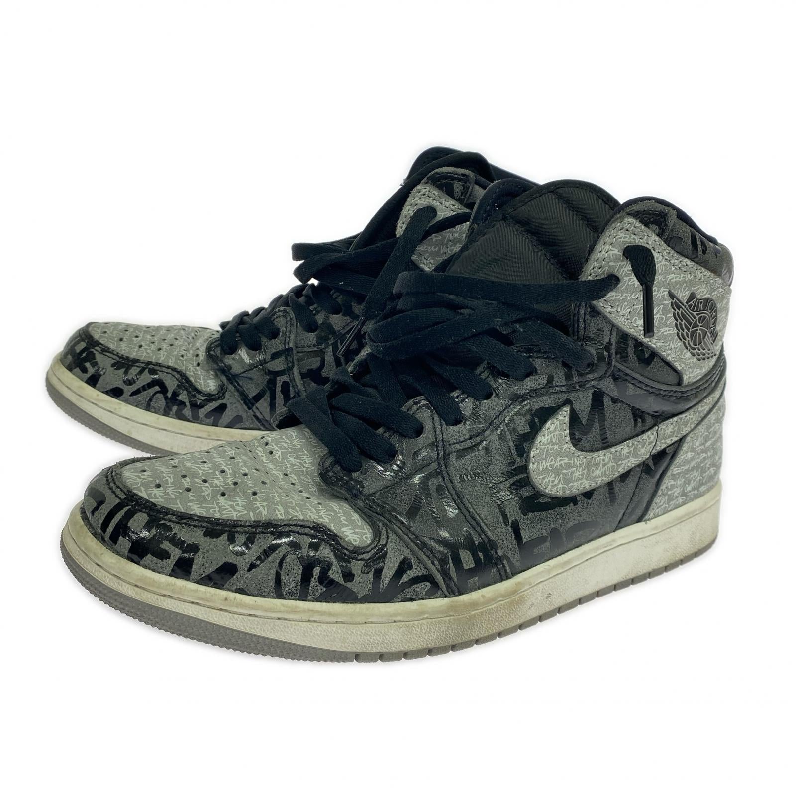 スニーカー Nike Air Jordan 1 High OG Rebellionaire 27cm (US9 UK8 1/2 EU44) ブラック