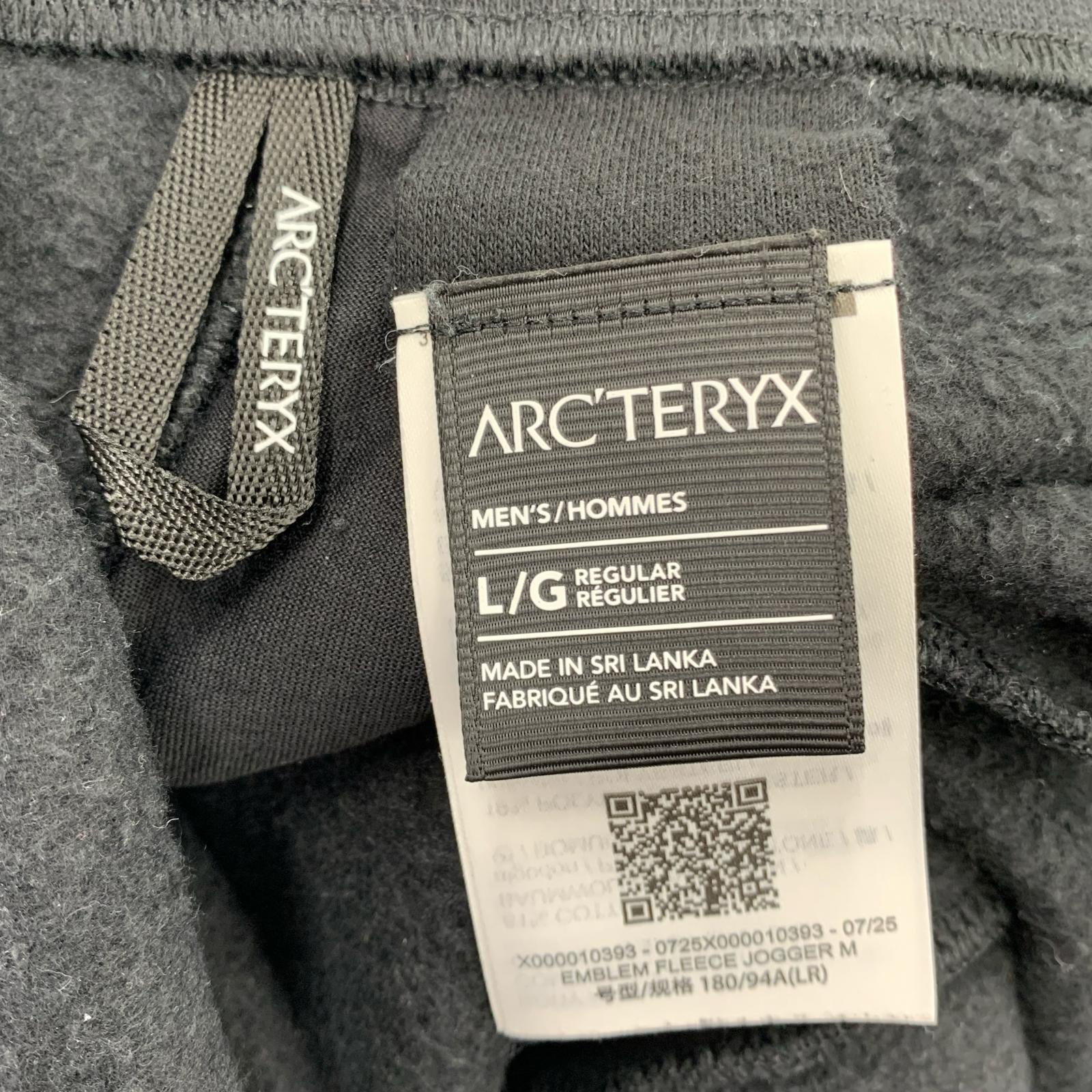 パンツ ARC'TERYX EMBLEM FLEECE JOGGER M 黒(L) L ブラック