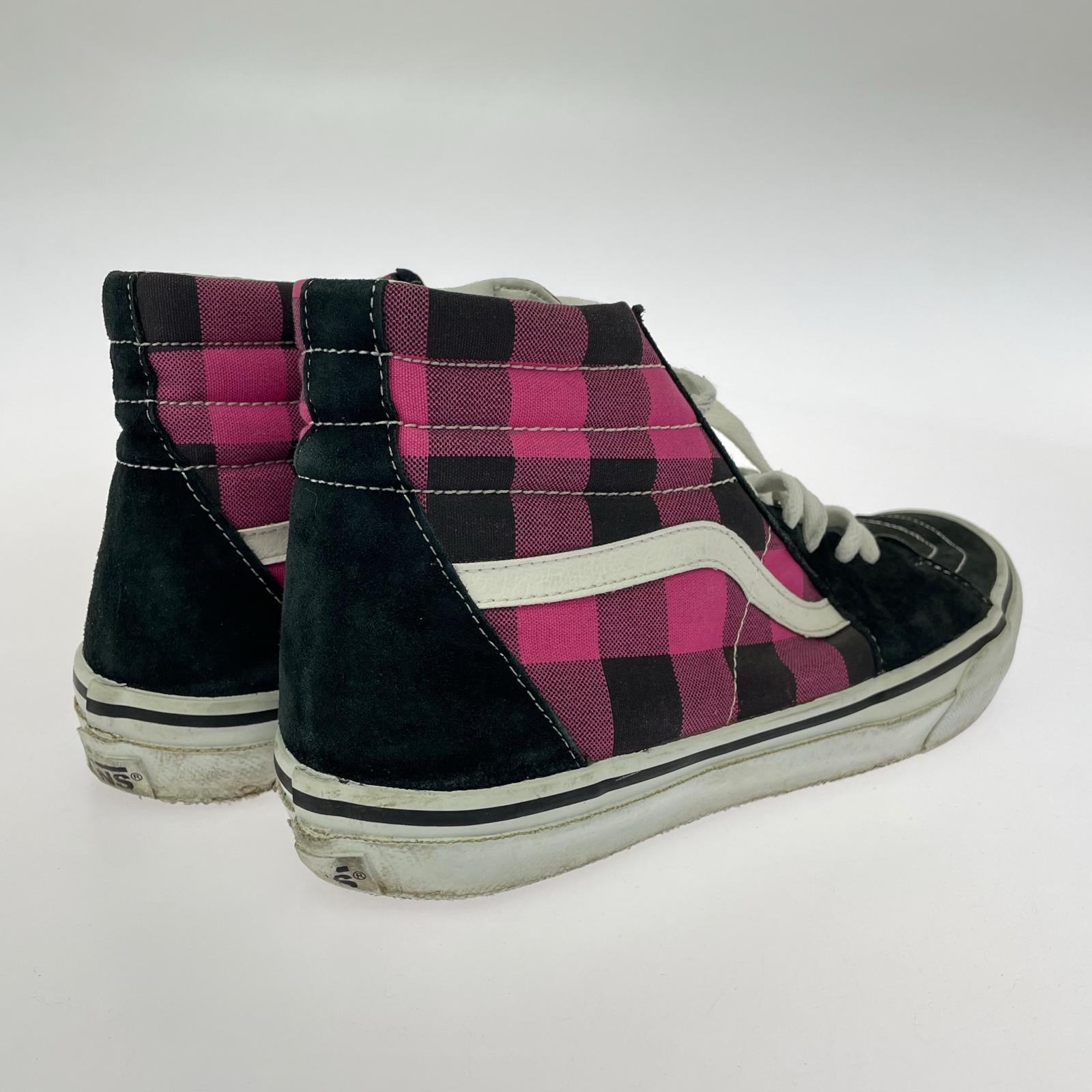 スニーカー 90s後期 sk8-hi チェック 27.5cm 27.5cm (US9 1/2 UK9 EU45)