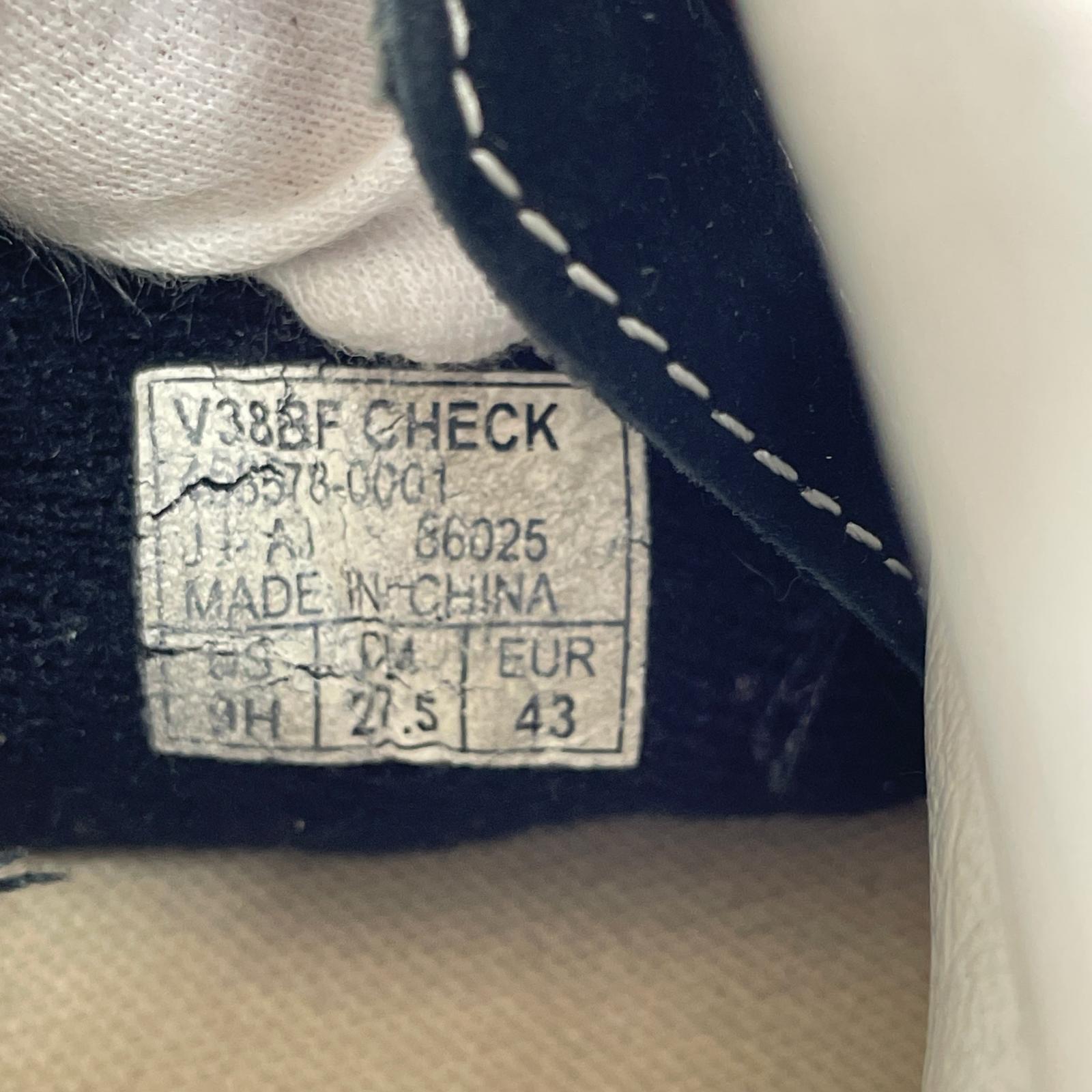 スニーカー 90s後期 sk8-hi チェック 27.5cm 27.5cm (US9 1/2 UK9 EU45)