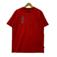 半袖Tシャツ 総柄 赤 M レッド