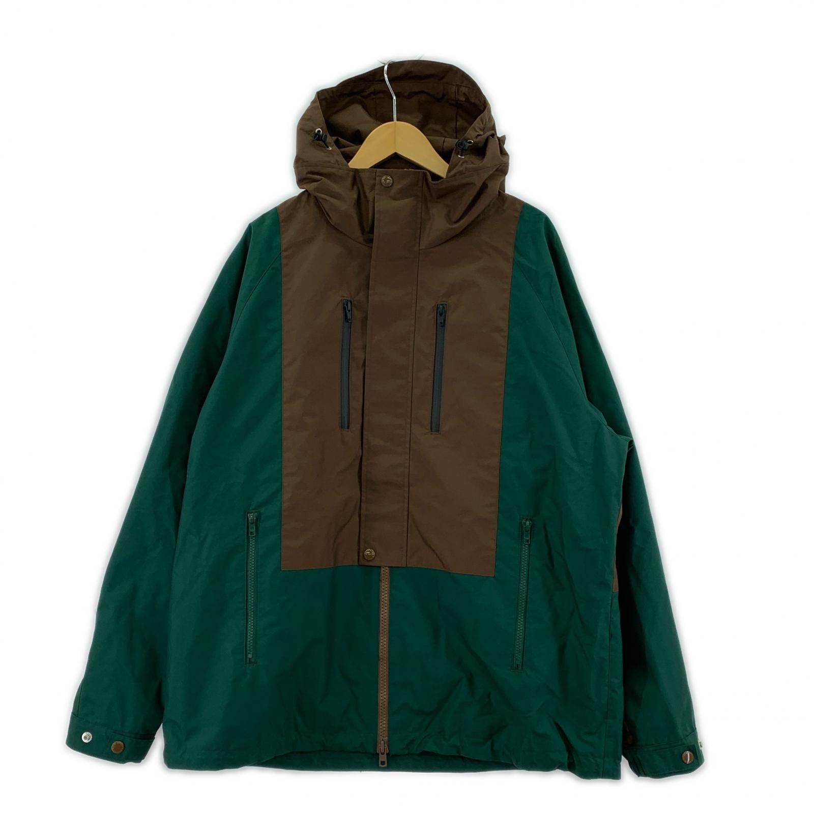 マウンテンパーカー MISTER GENTLE MAN マウンテンパーカー MGP-OT03 茶×緑 (M) M