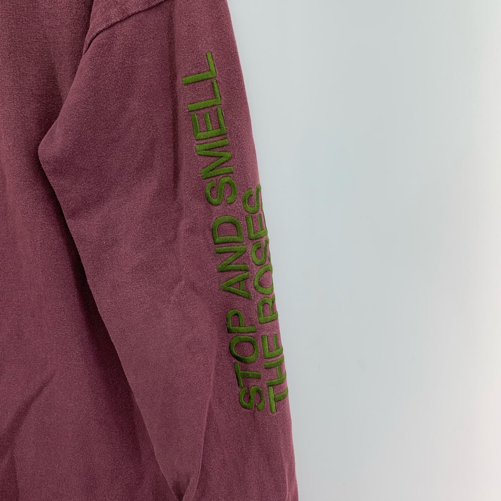 スウェット Children of the discordance SASTR ROSE EMBROIDERY PO COTDS-208 朱 (2) 2 ワインレッド