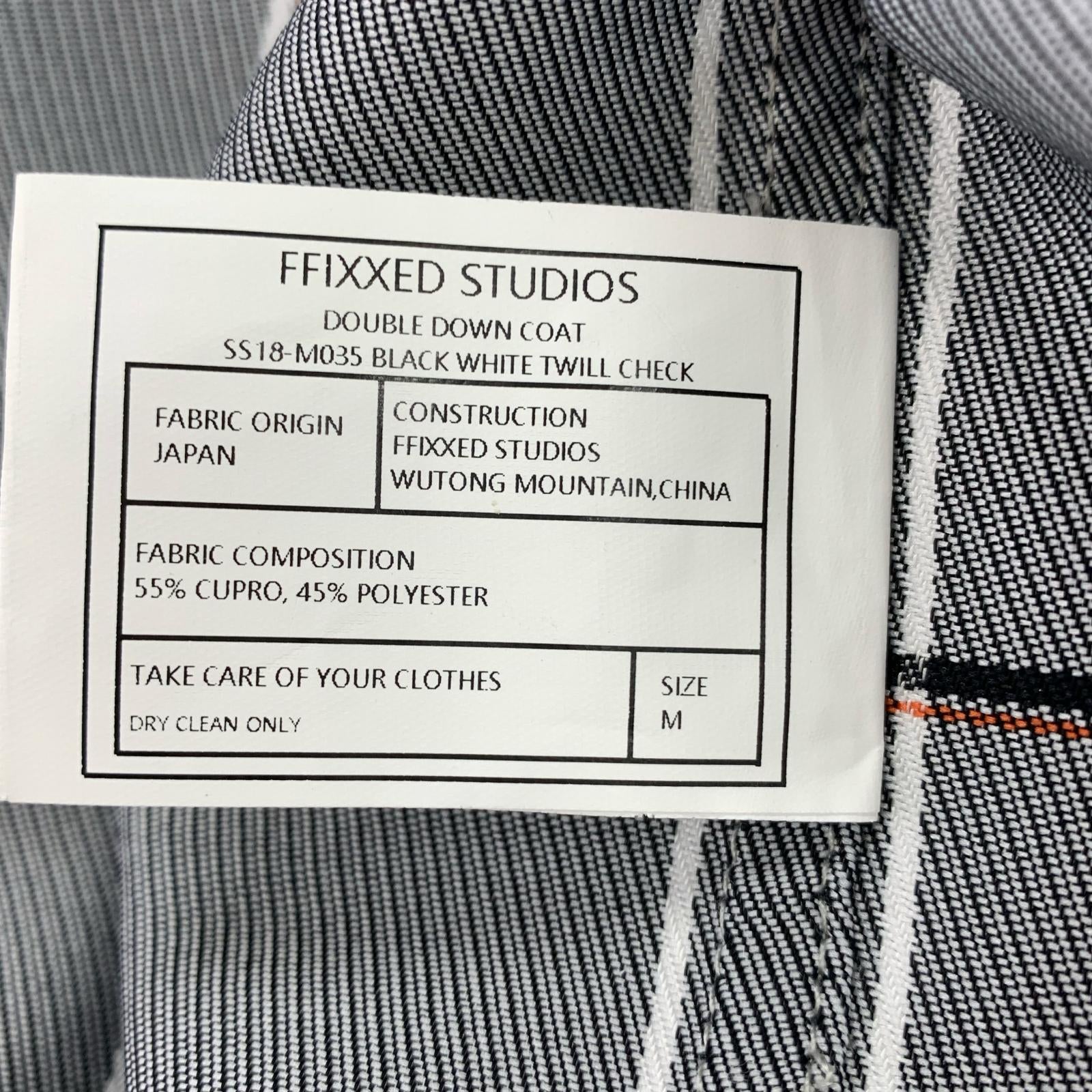 その他アウター FFIXXED STUDIOUS チェックコート SS18-M035 グレー (M) M グレー