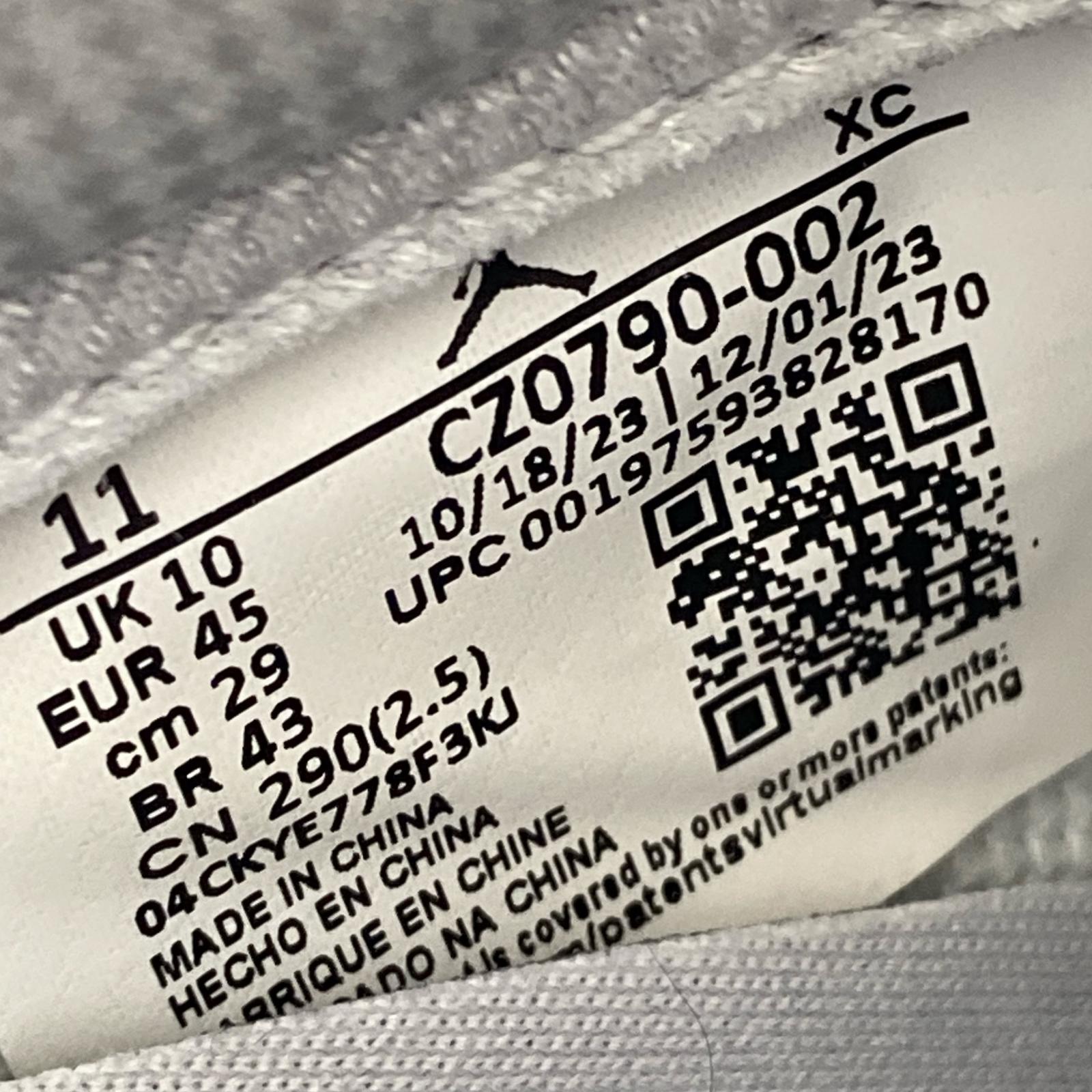 スニーカー AIR JORDAN 1 RETRO LOW OG Silver 29cm (US11 UK10 1/2 EU48) グレー