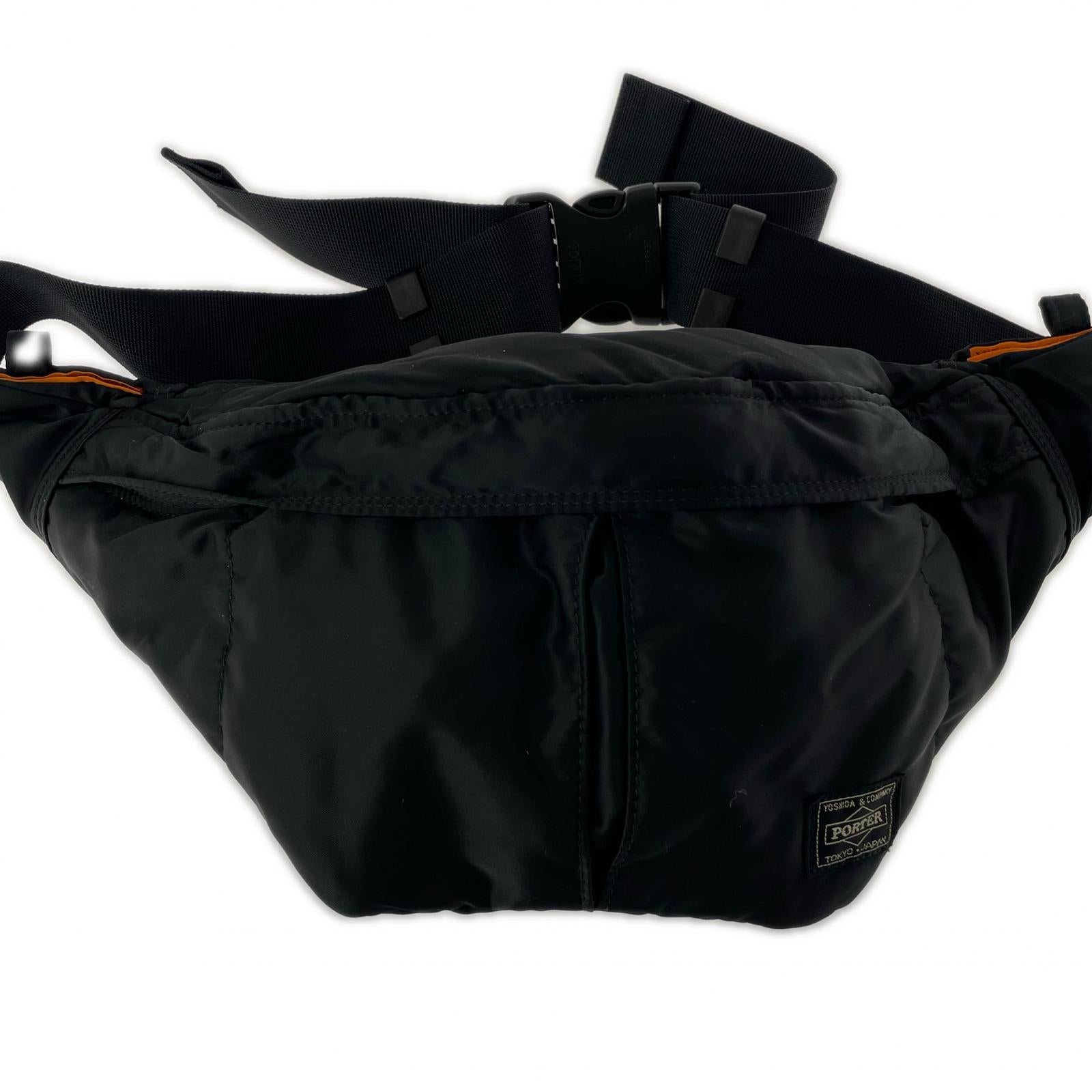 ボディバッグ PORTER ウエストバッグ ブラック