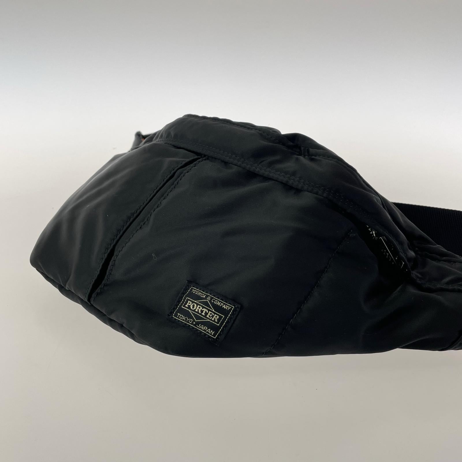 ボディバッグ PORTER ウエストバッグ ブラック
