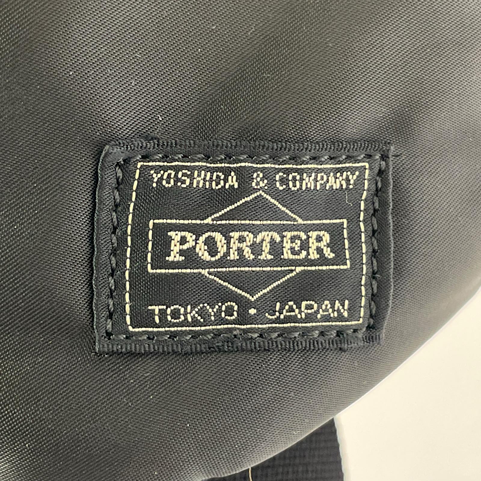 ボディバッグ PORTER ウエストバッグ ブラック