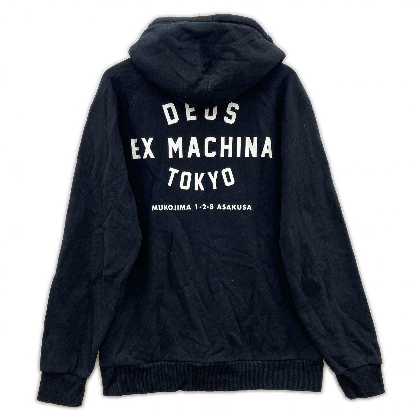 パーカー DEUS EX MACHINA パーカー M ブラック