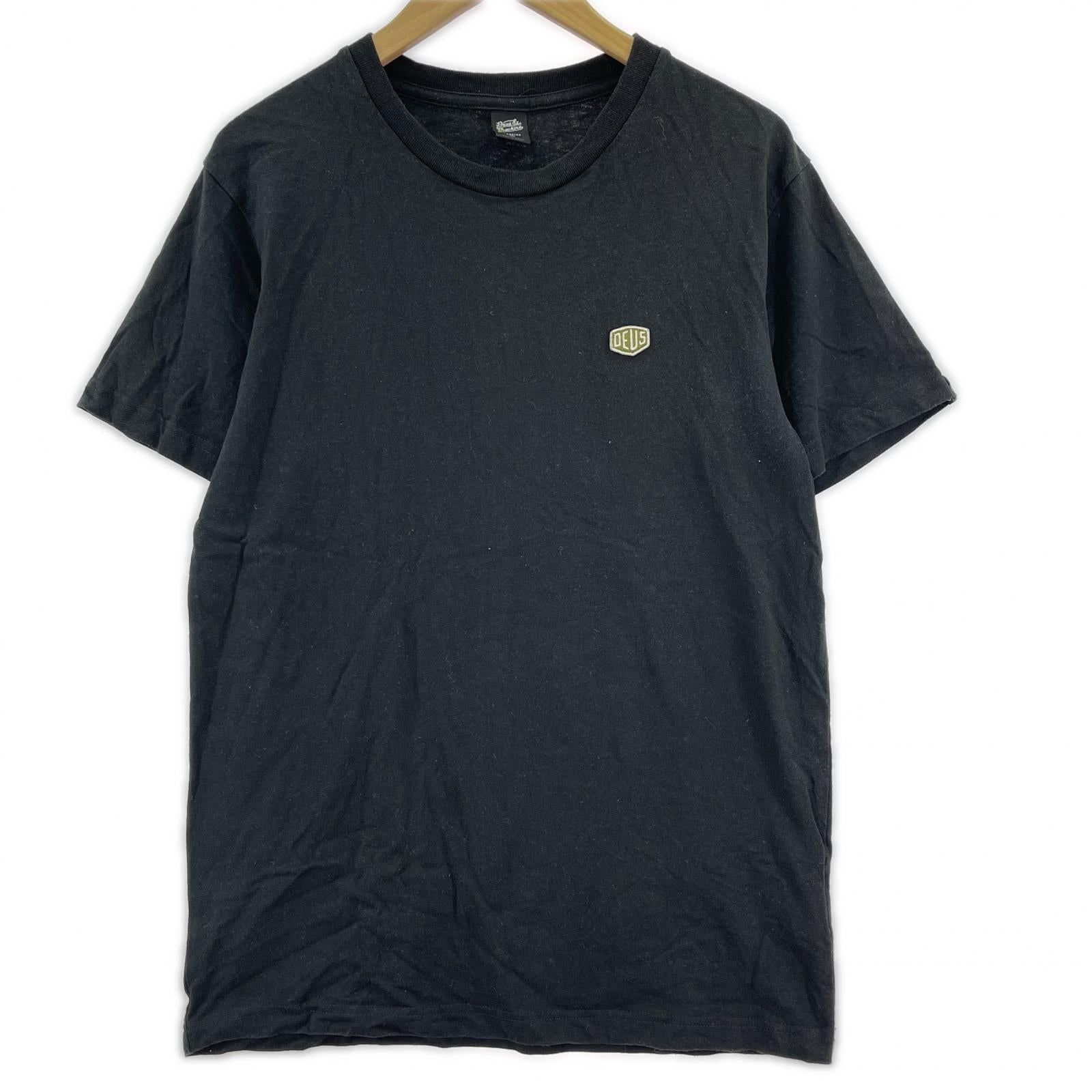 半袖シャツ DEUS EX MACHINA ブラックTシャツ M ブラック