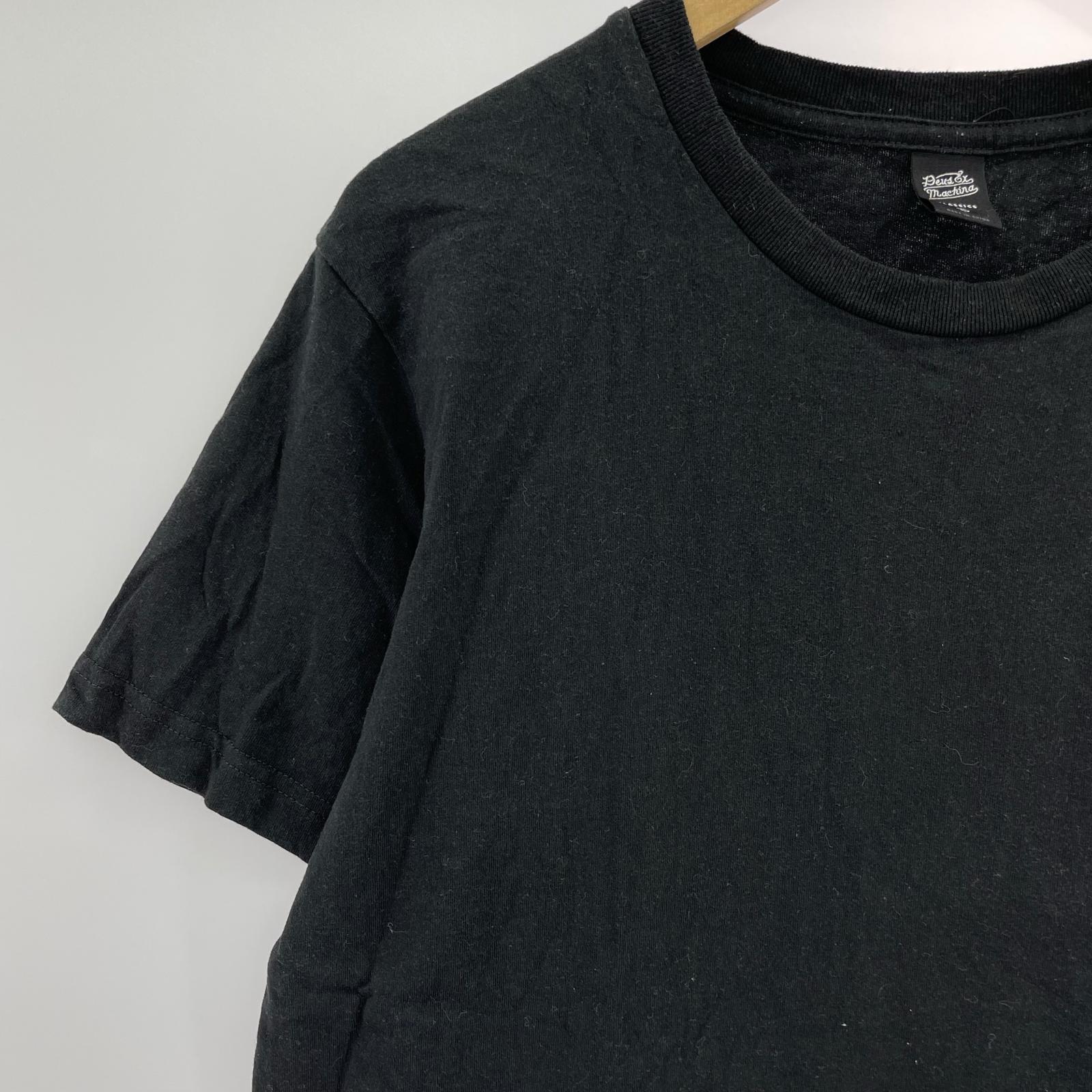 半袖シャツ DEUS EX MACHINA ブラックTシャツ M ブラック