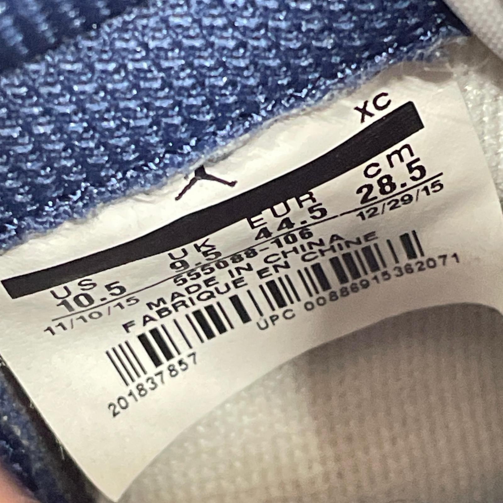 スニーカー AJ1 RETRO HIGH OG METALLIC NAVY (28.5㎝) 28.5cm (US10 1/2 UK10 EU47) ホワイト