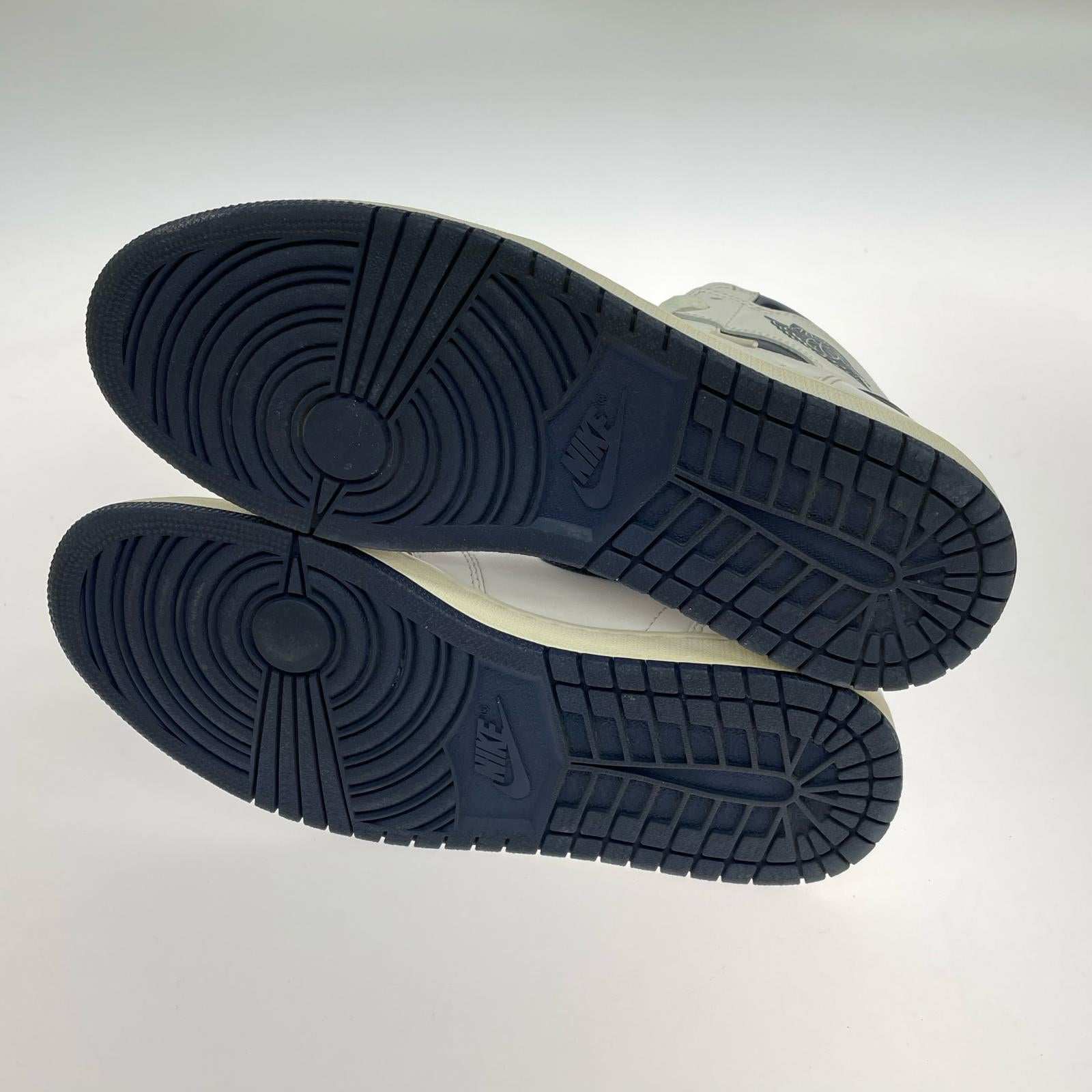 スニーカー AJ1 RETRO HIGH OG METALLIC NAVY (28.5㎝) 28.5cm (US10 1/2 UK10 EU47) ホワイト