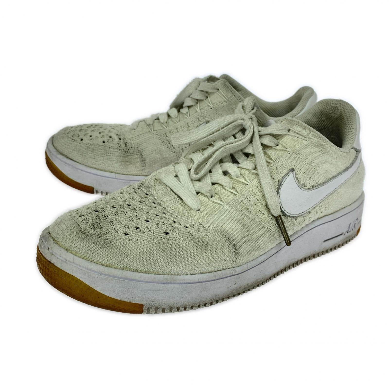 スニーカー AIR FORCE 1 ULTRA FLYKNIT 817419-100 27cm (US9 UK8 1/2 EU44) ホワイト