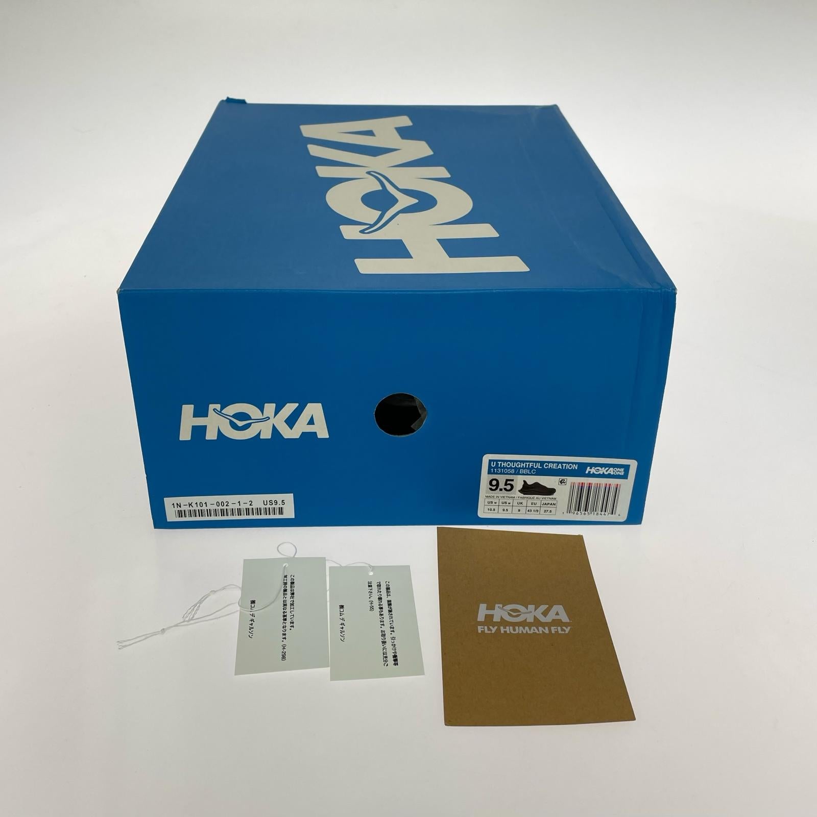 スニーカー HOKA ONE ONE U THOUGHTFUL CREATION 27.5cm (US9 1/2 UK9 EU45) ブラック