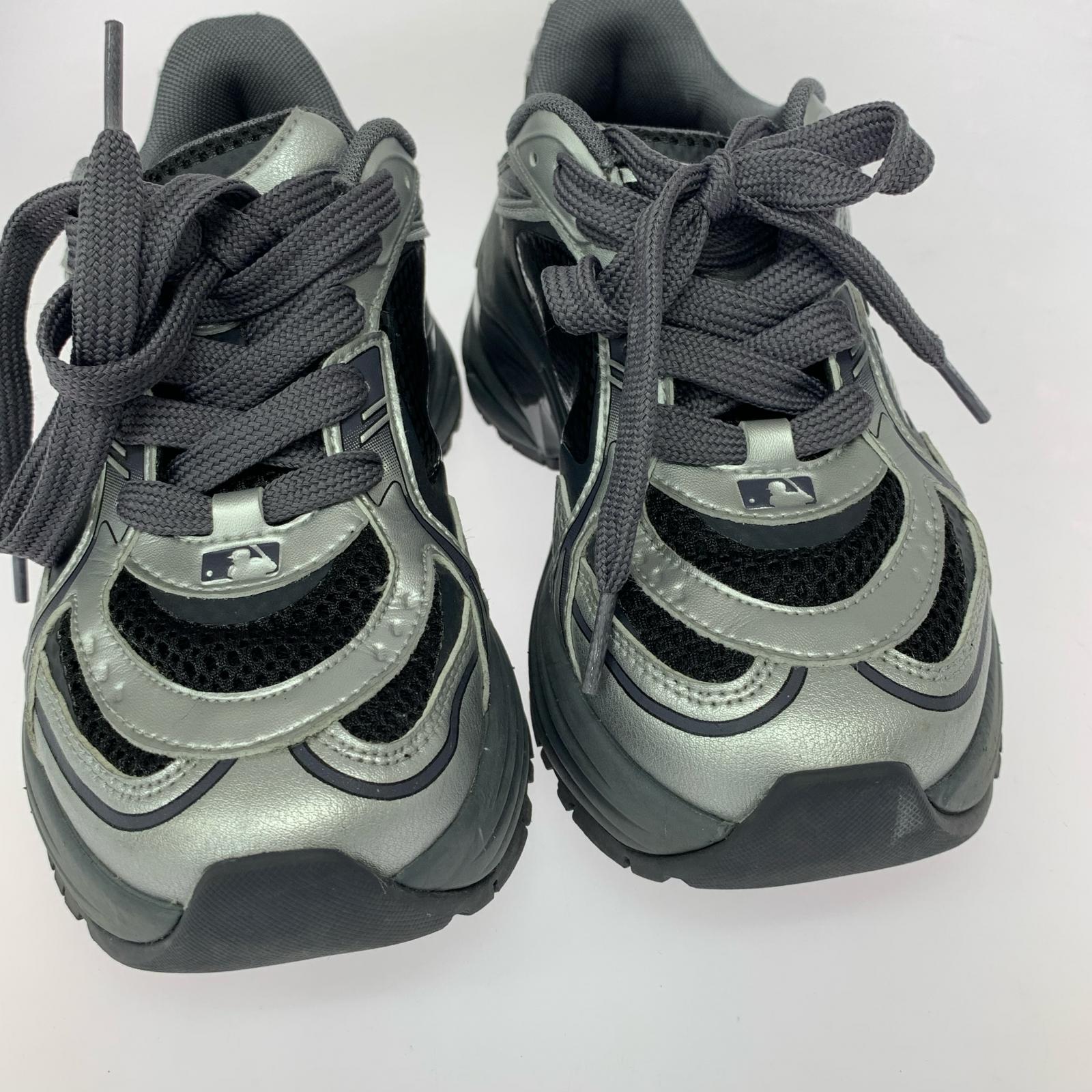 スニーカー MLB CURVE RUNNER 23.5 23.5cm (US5 1/2 UK5 EU37) ブラック