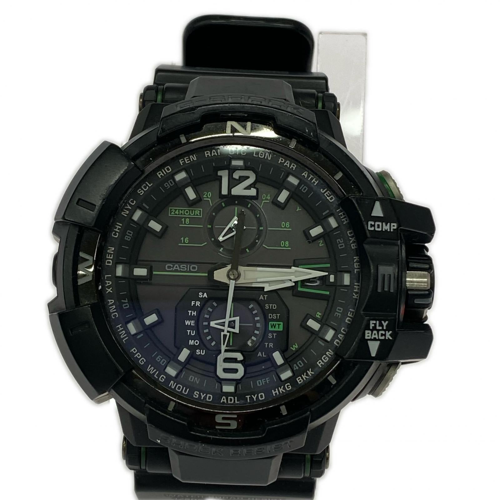 腕時計 GRAVITYMASTER / 電波時計 / GW-A1100-1A3JF ブラック