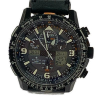 腕時計 SKYHAWK ECO DRIVE ブラック