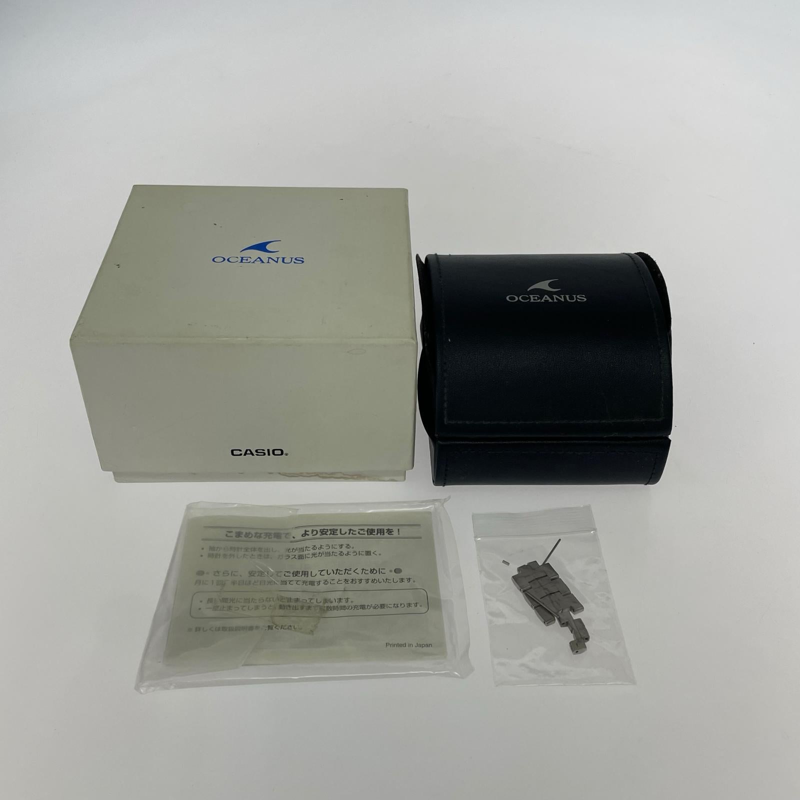腕時計 OCEANUS OCW-S3000P-2AJF マンタ白蝶貝文字盤