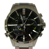 腕時計 EDIFICE EQB-501D-1AJF TIME TRAVELLER シルバー