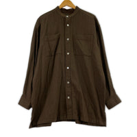 長袖シャツ ISSEY MIYAKE 長袖シャツ L ブラウン