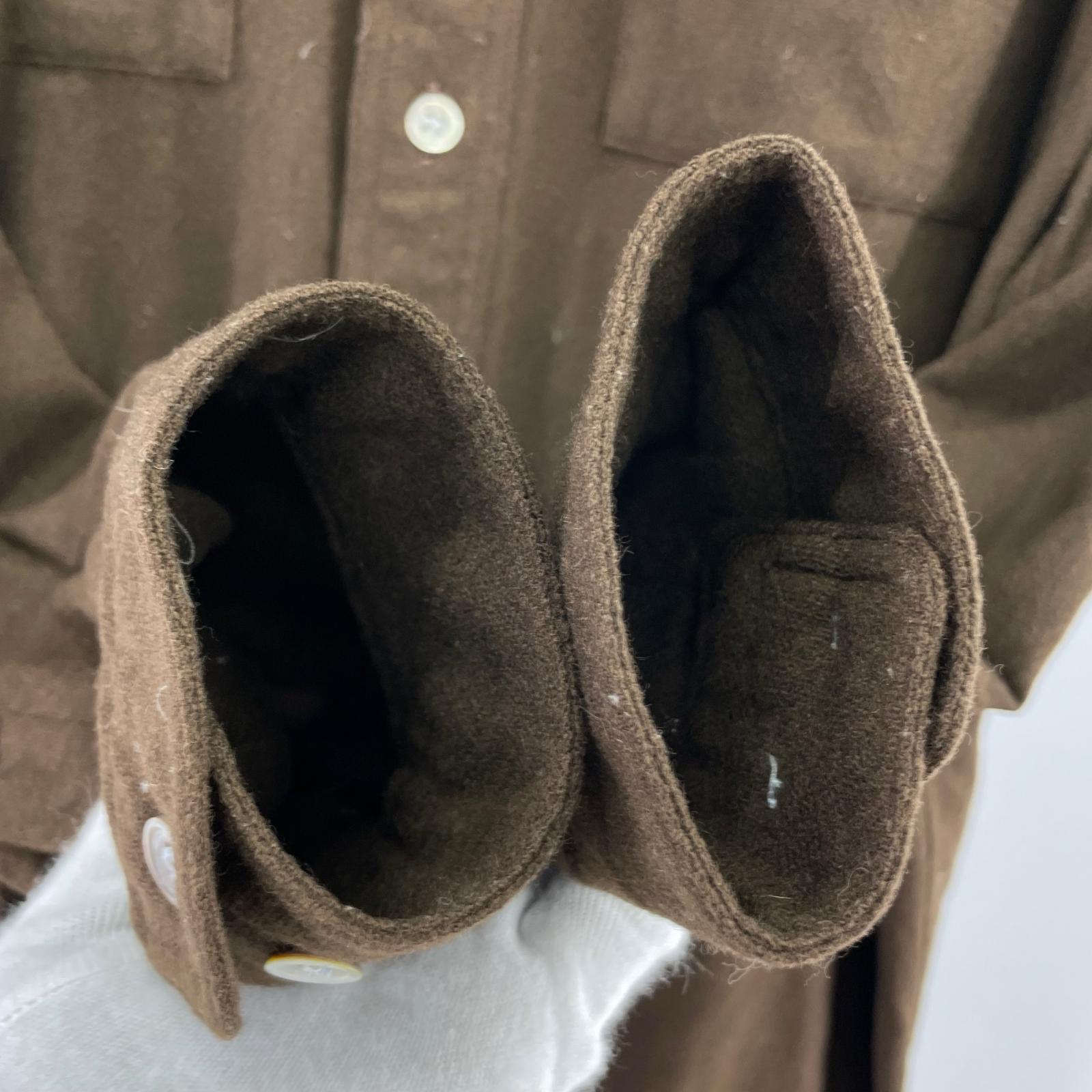 長袖シャツ ISSEY MIYAKE 長袖シャツ L ブラウン