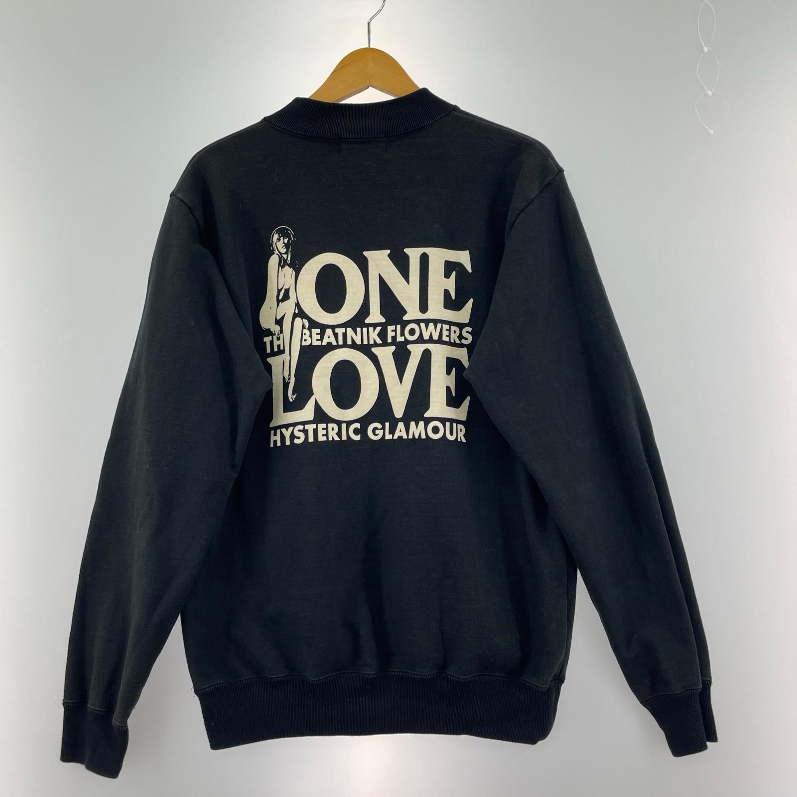 スウェット ONELOVE 黒 M ブラック
