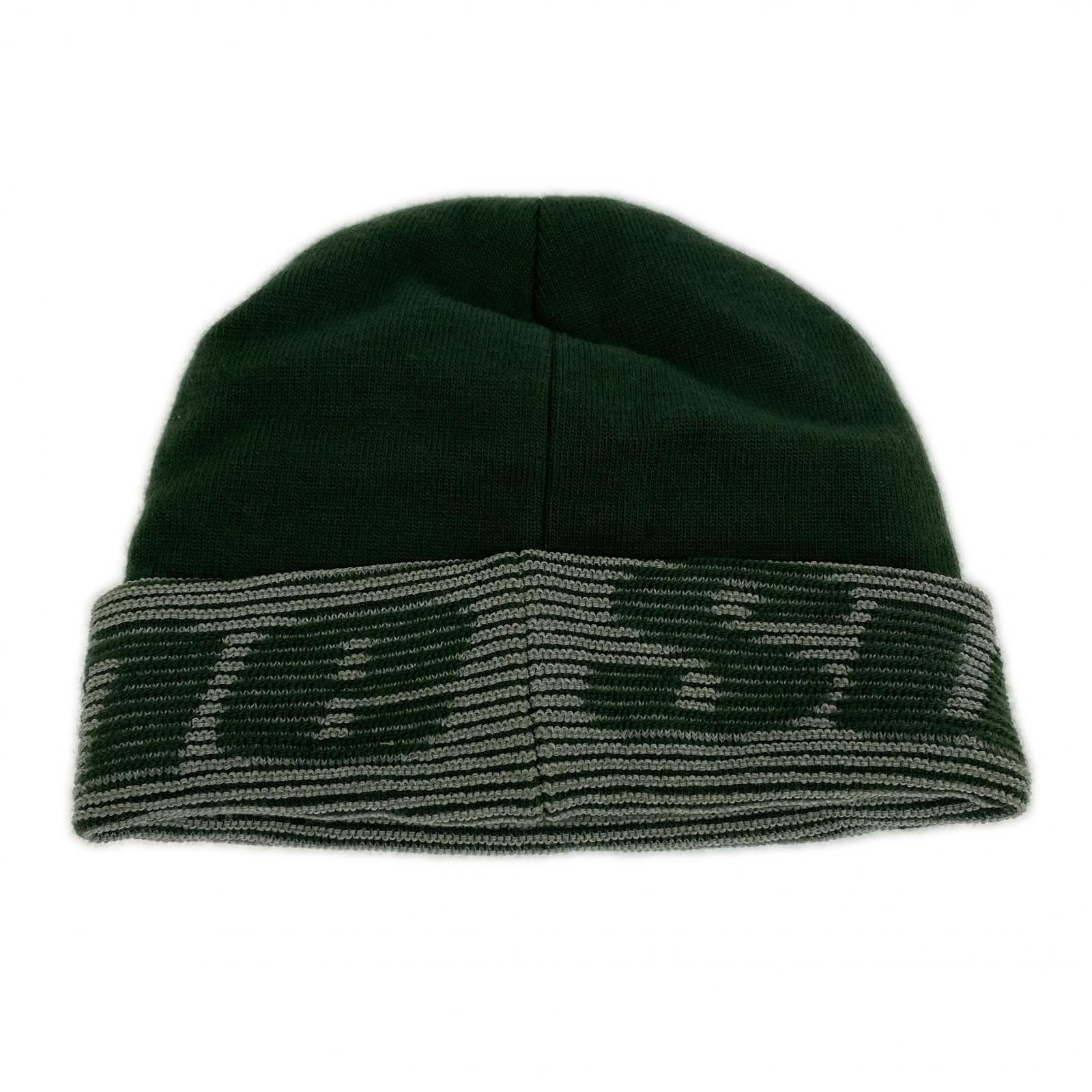 ニットキャップ Reflective Jacquard BEANIE 緑 グリーン