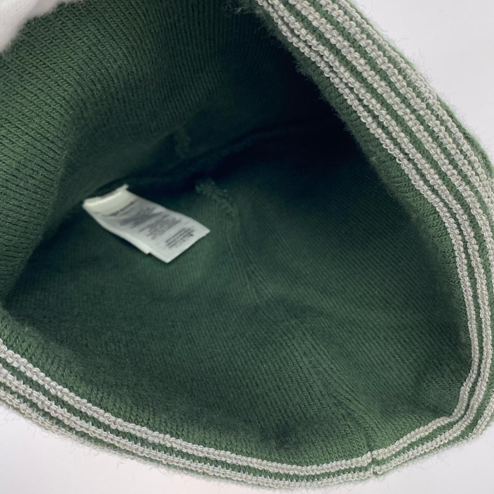ニットキャップ Reflective Jacquard BEANIE 緑 グリーン