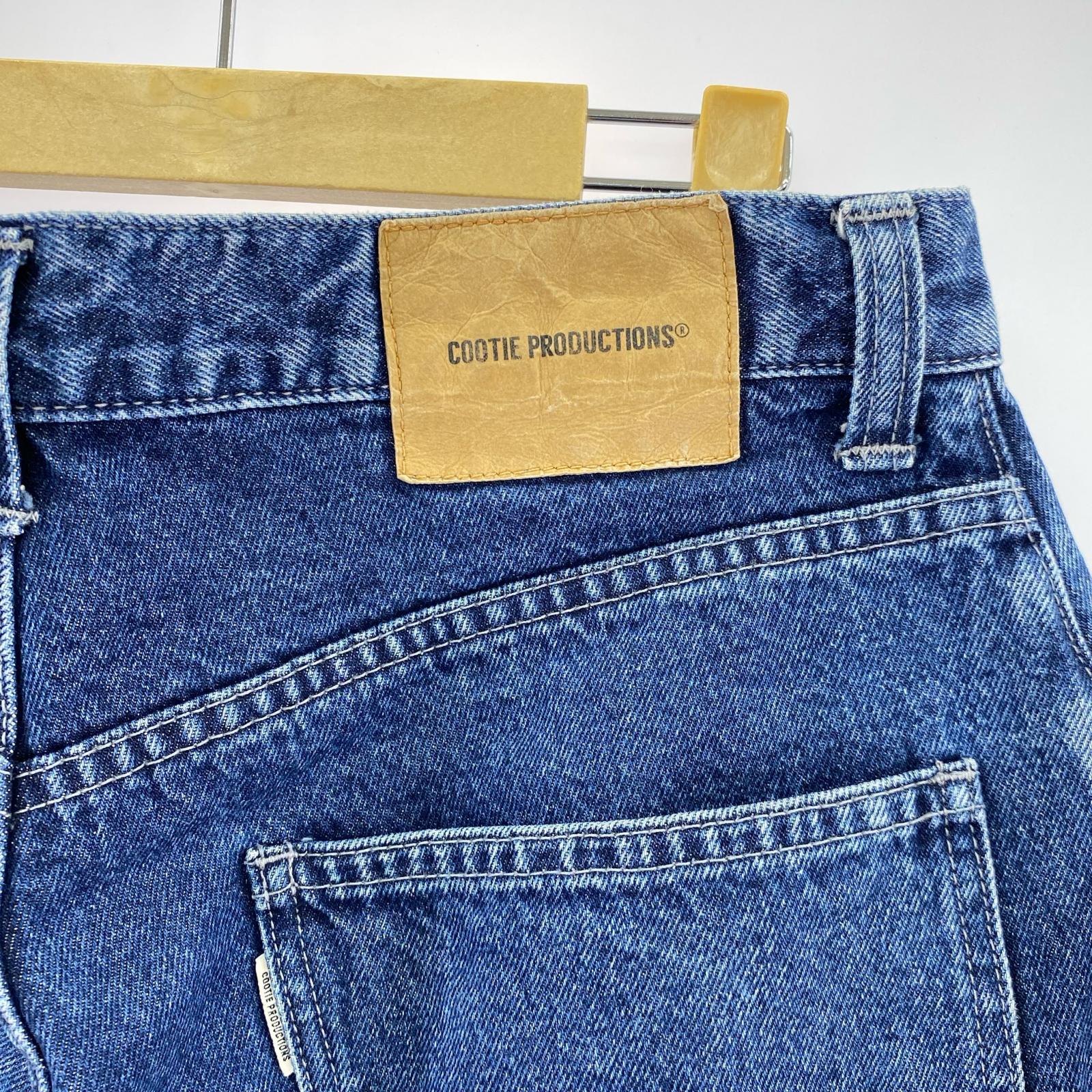 デニムパンツ COOTIE PRODUCTIONS Denim Baggy Pants S ブルー
