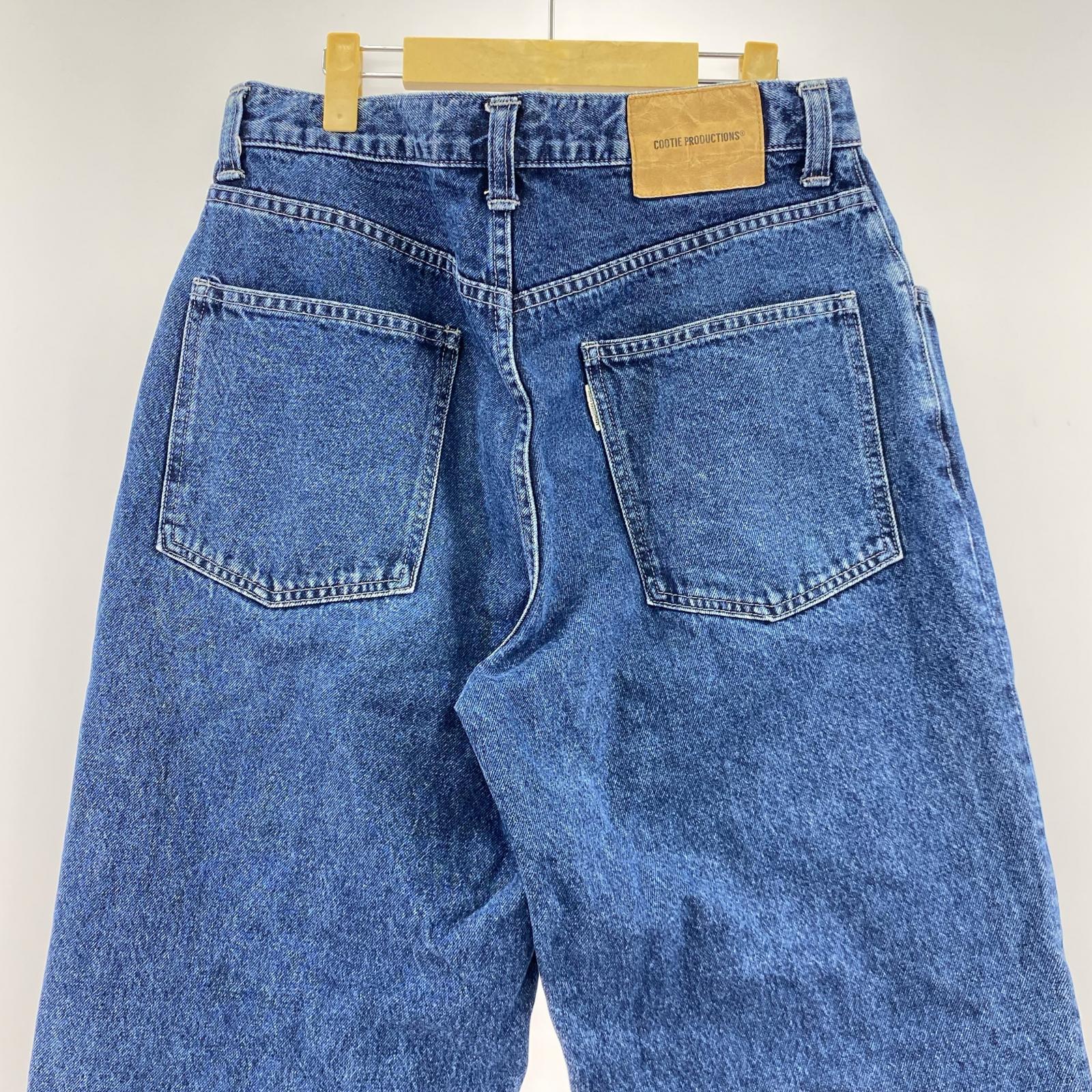 デニムパンツ COOTIE PRODUCTIONS Denim Baggy Pants S ブルー