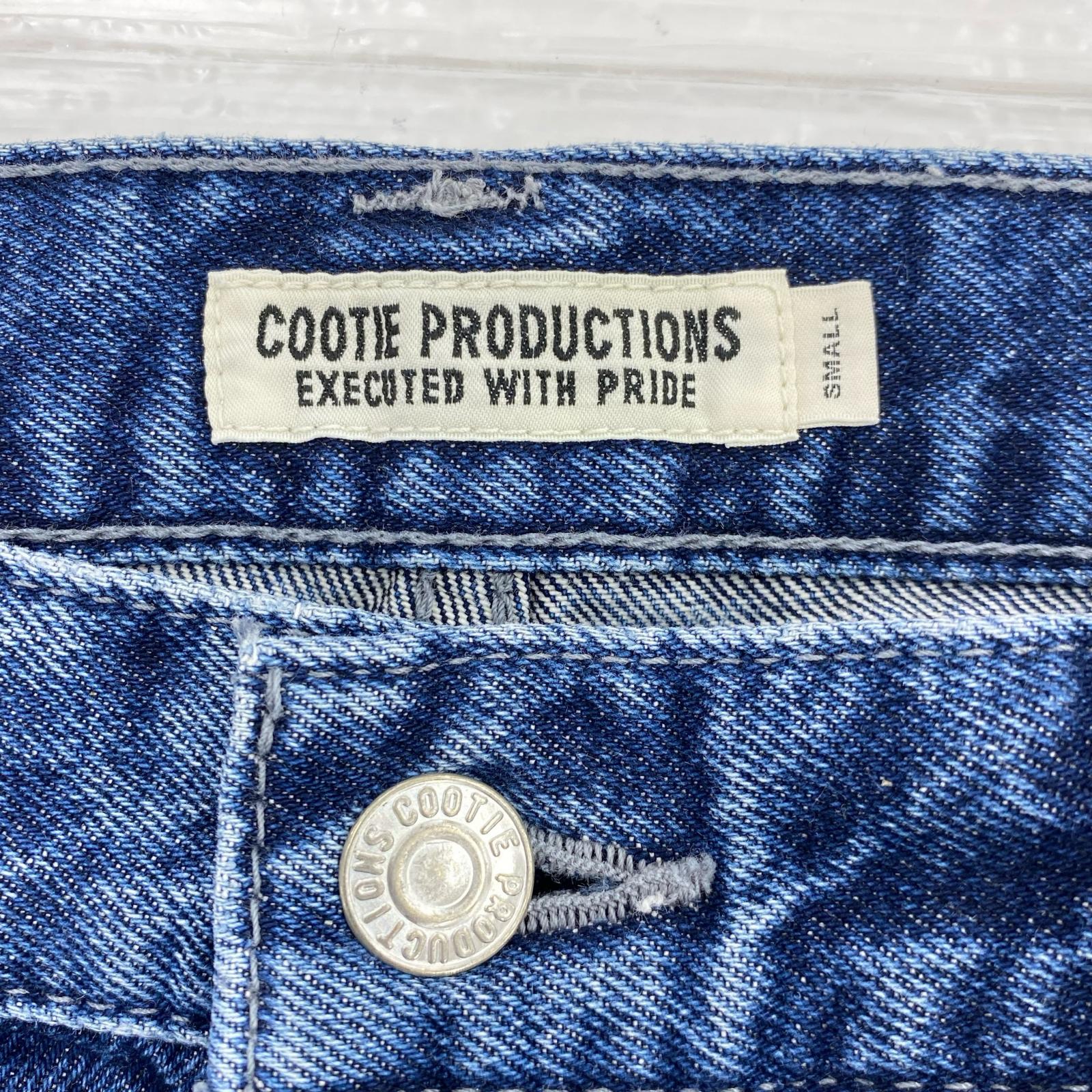 デニムパンツ COOTIE PRODUCTIONS Denim Baggy Pants S ブルー