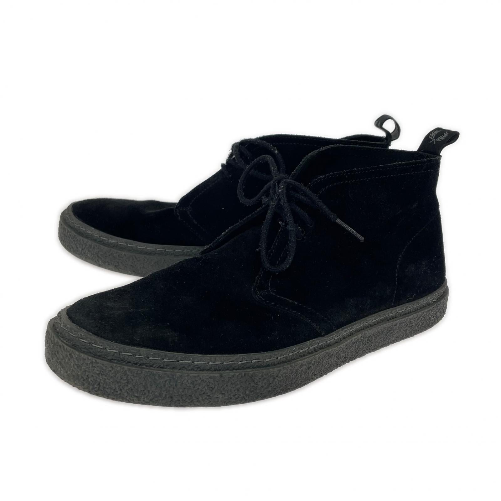 スニーカー ホーリースエード チャカシューズ BLK (26.0) ブラック
