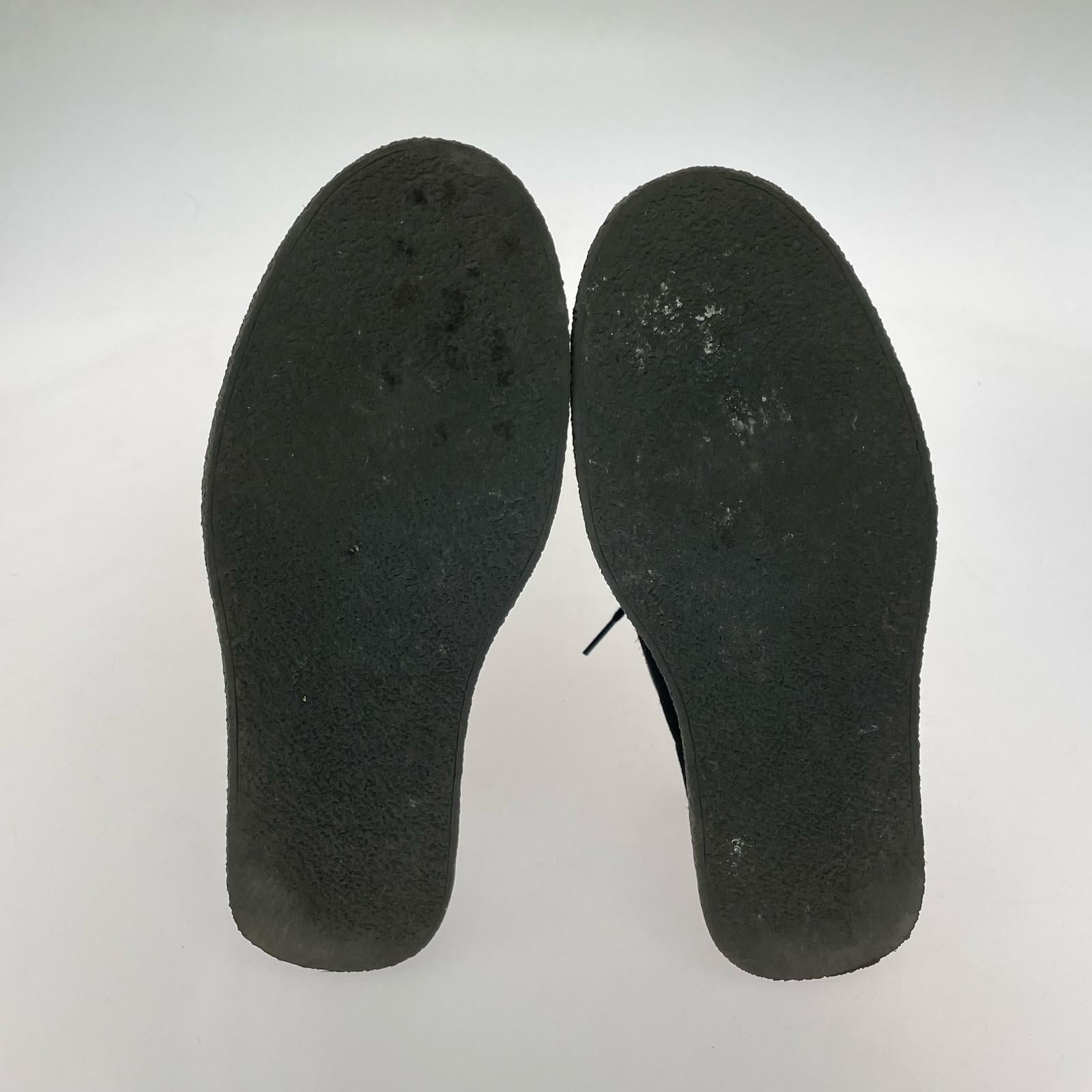 スニーカー ホーリースエード チャカシューズ BLK (26.0) ブラック