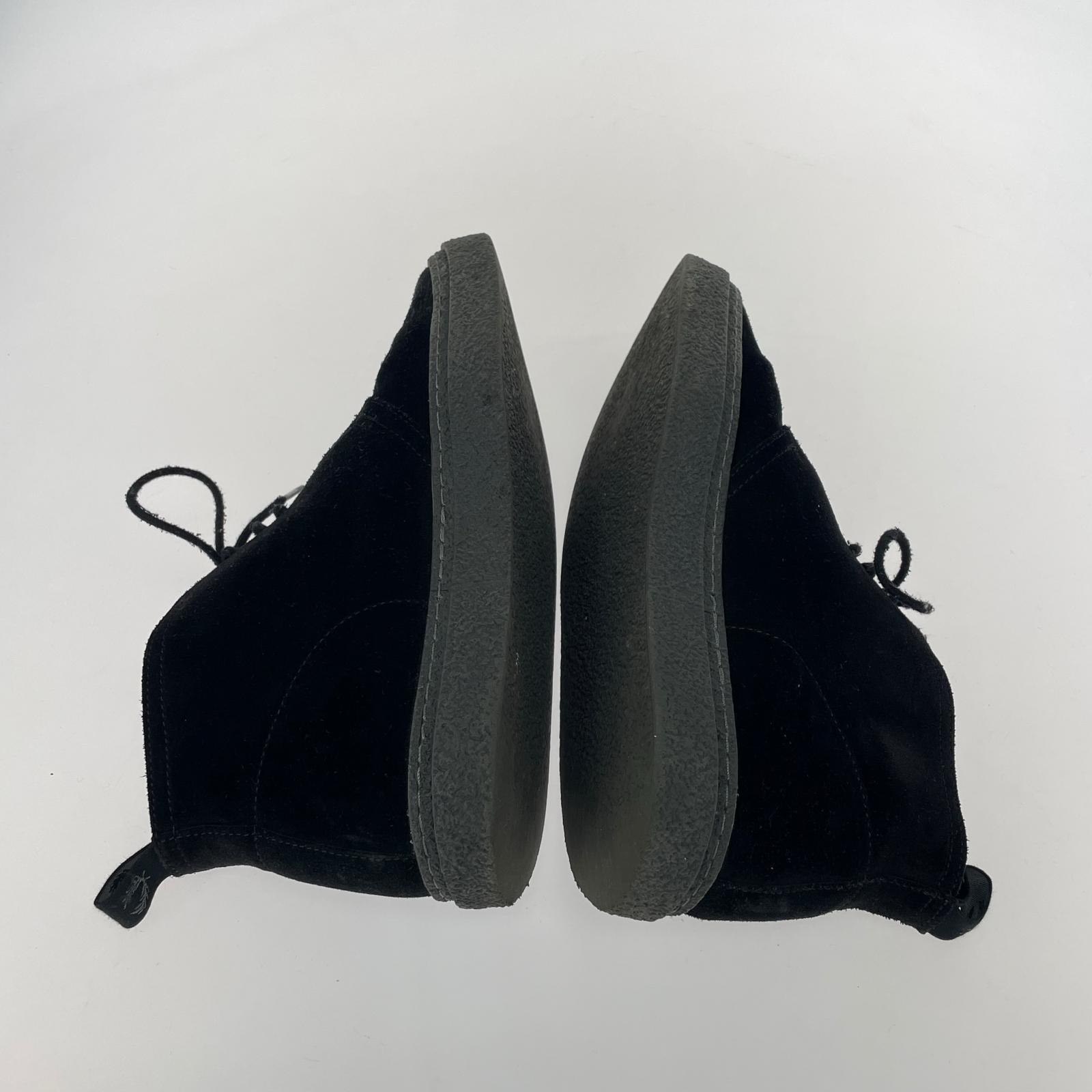 スニーカー ホーリースエード チャカシューズ BLK (26.0) ブラック