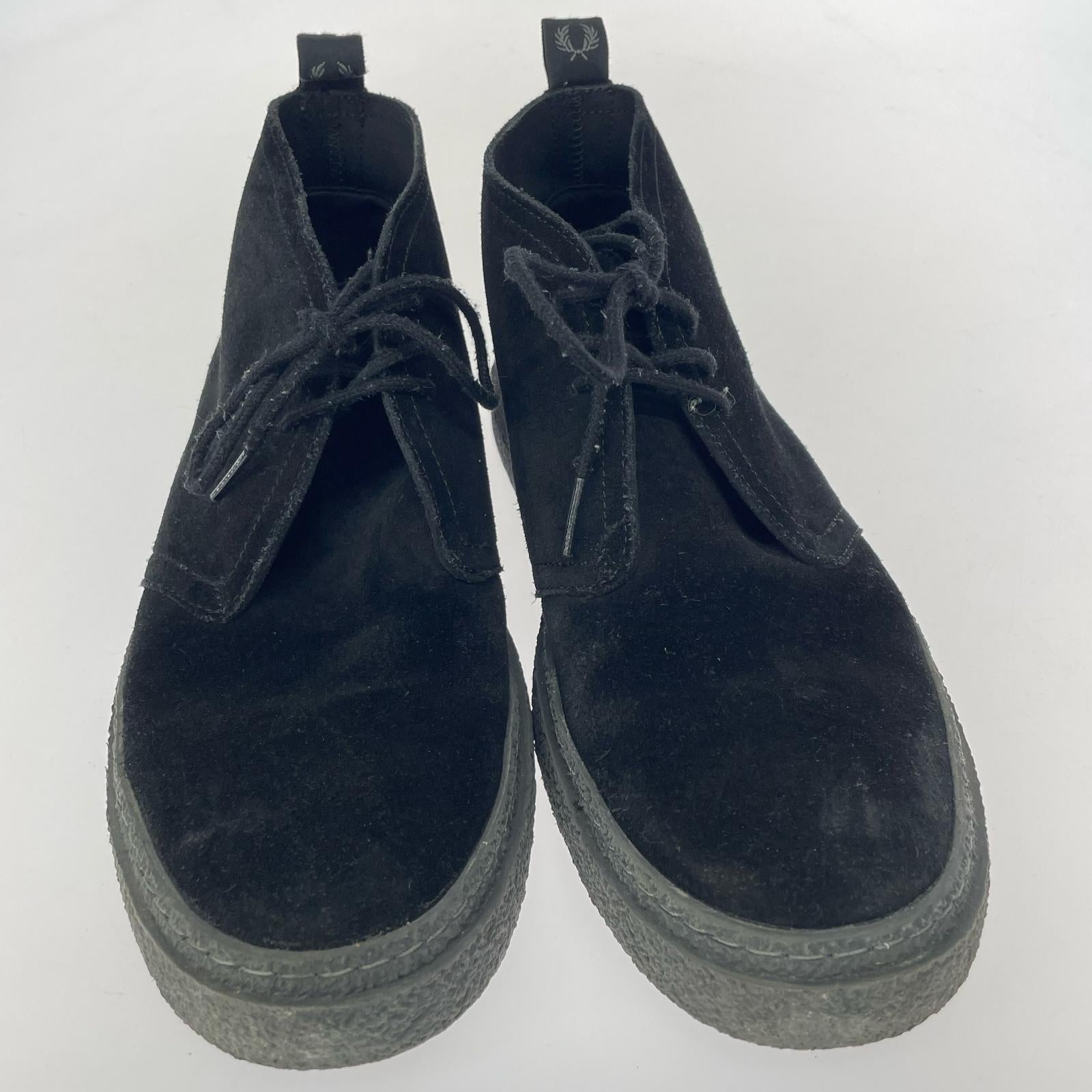 スニーカー ホーリースエード チャカシューズ BLK (26.0) ブラック