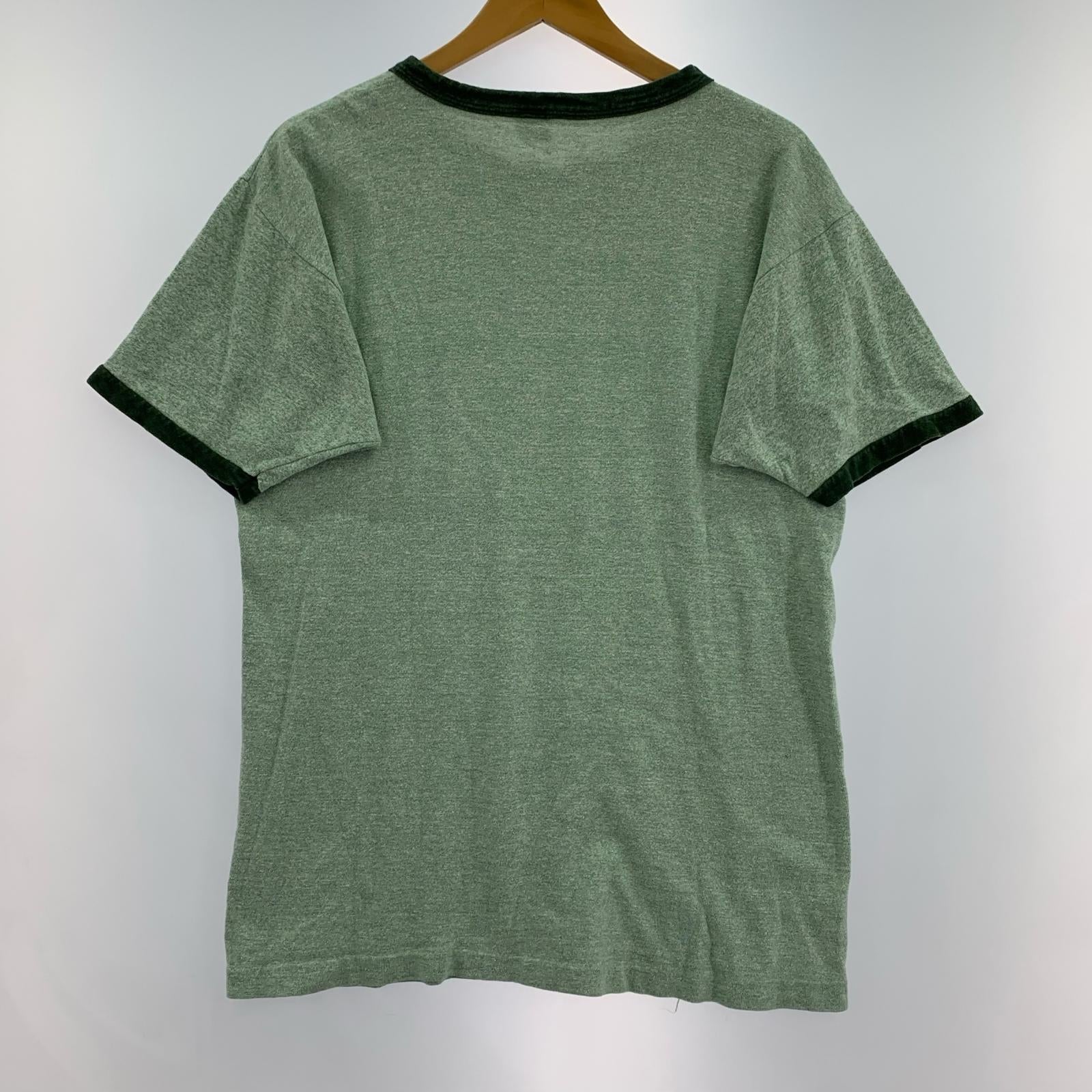半袖Tシャツ 70s バータグ 緑 (L) L グリーン