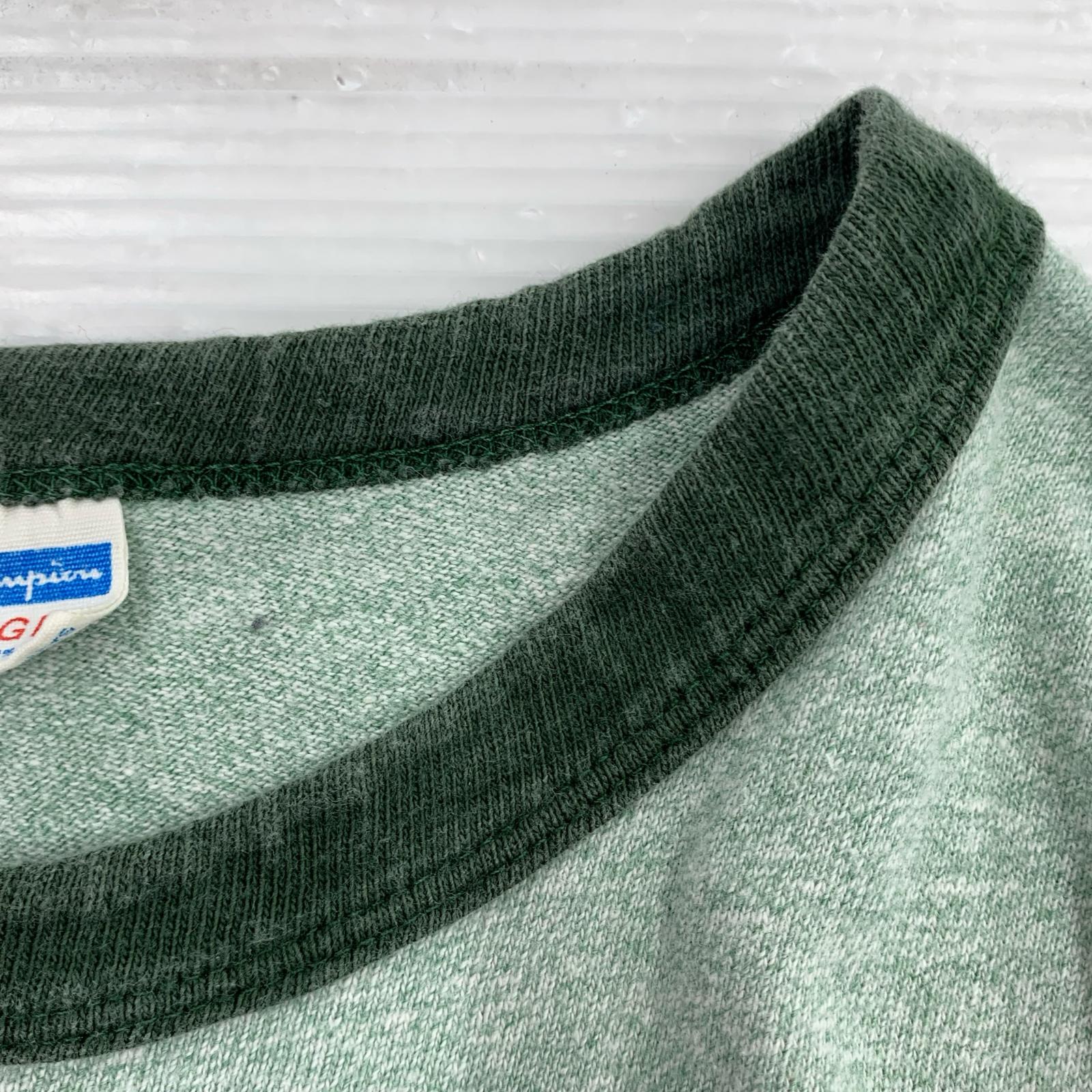 半袖Tシャツ 70s バータグ 緑 (L) L グリーン