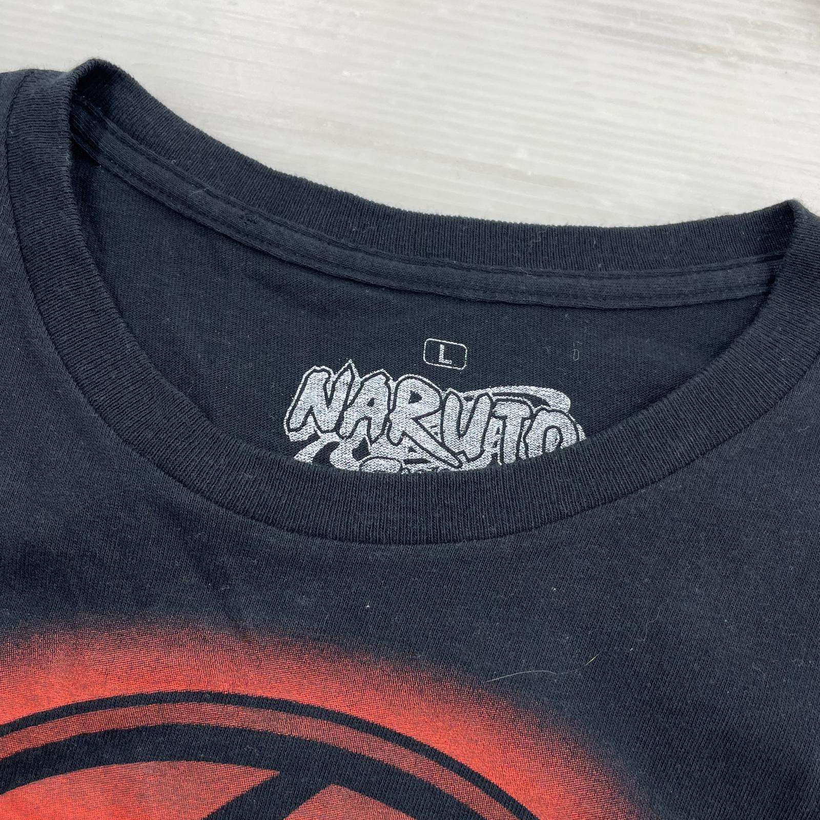 半袖Tシャツ 00s NARUTO うちはイタチ L ブラック