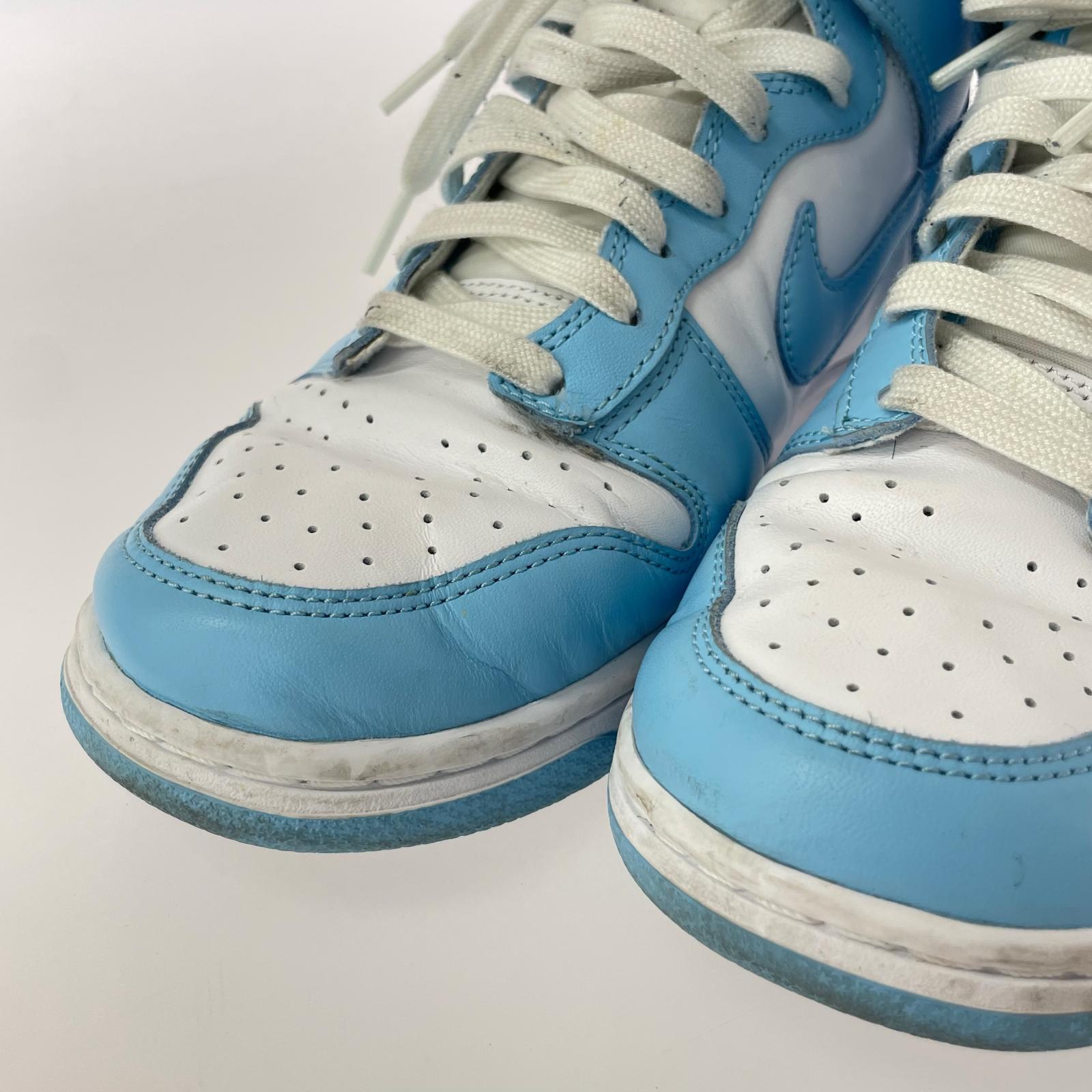 スニーカー NIKE DUNK HIGH Blue Chill DD1399-401 27cm 27cm (US9 UK8 1/2 EU44)
