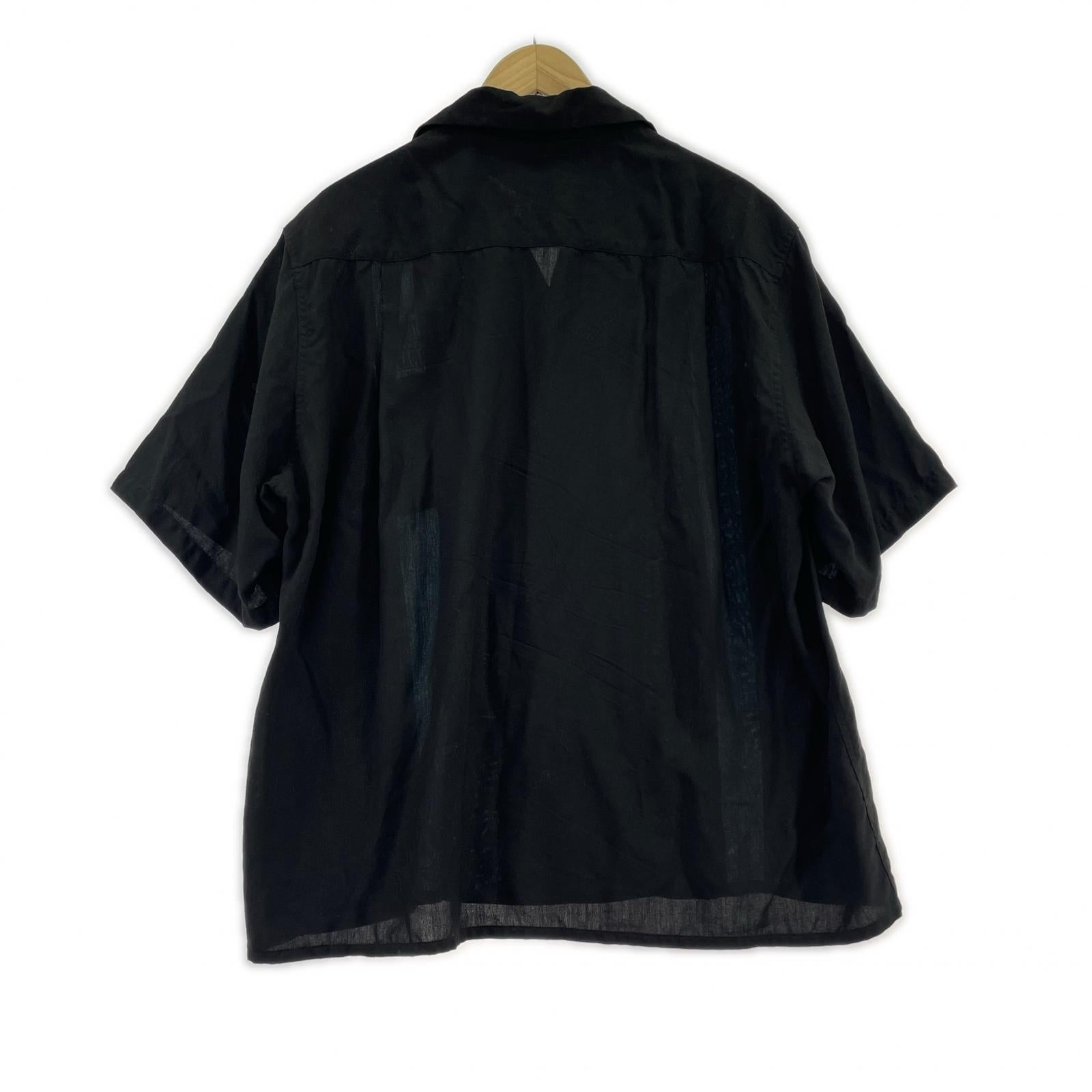 半袖シャツ WACKO MARIA MR.BROTHERS CUT CLUB SHIRT M ブラック