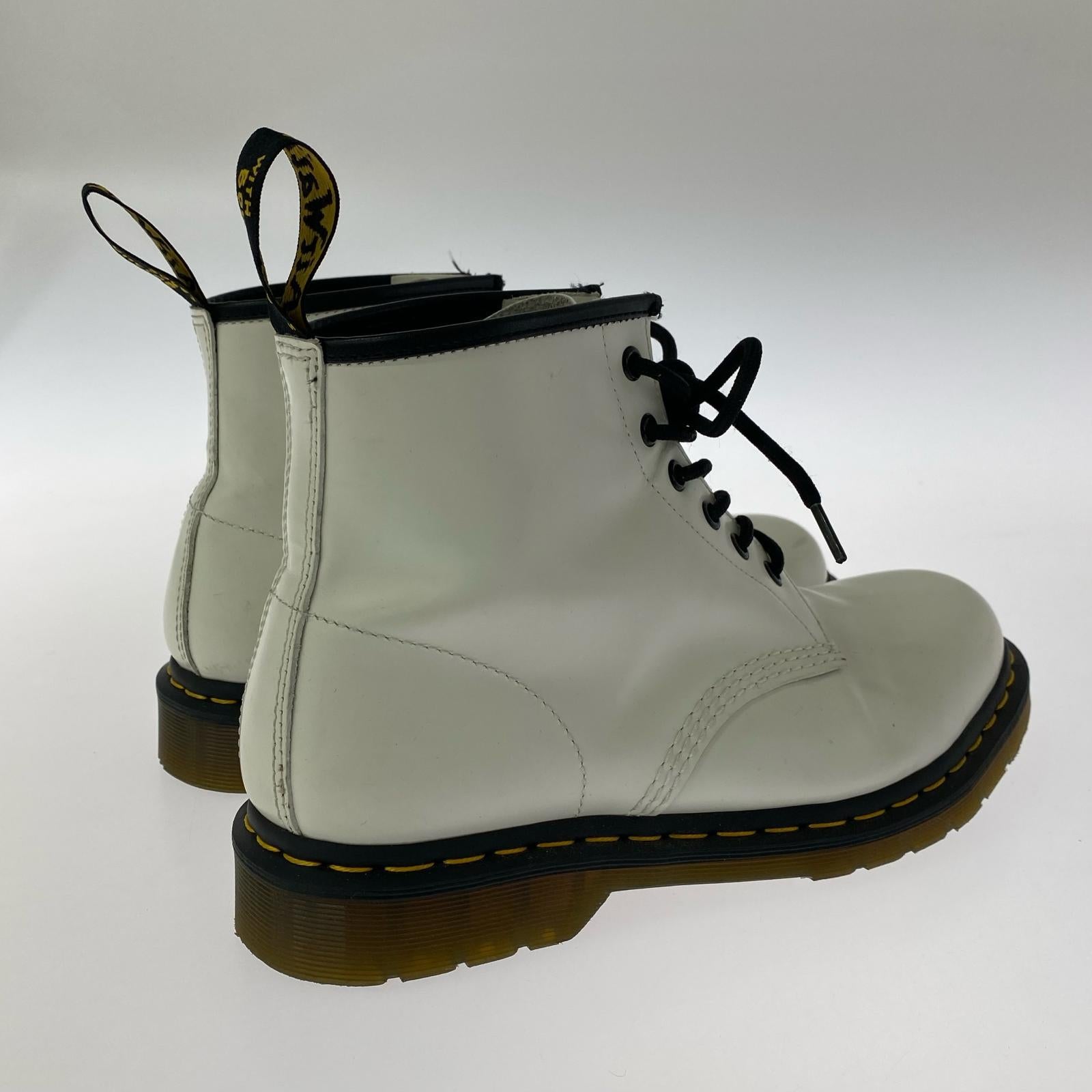 ブーツ 6ホールブーツ WHITE US10 28cm (US10 UK9 1/2 EU46) ホワイト