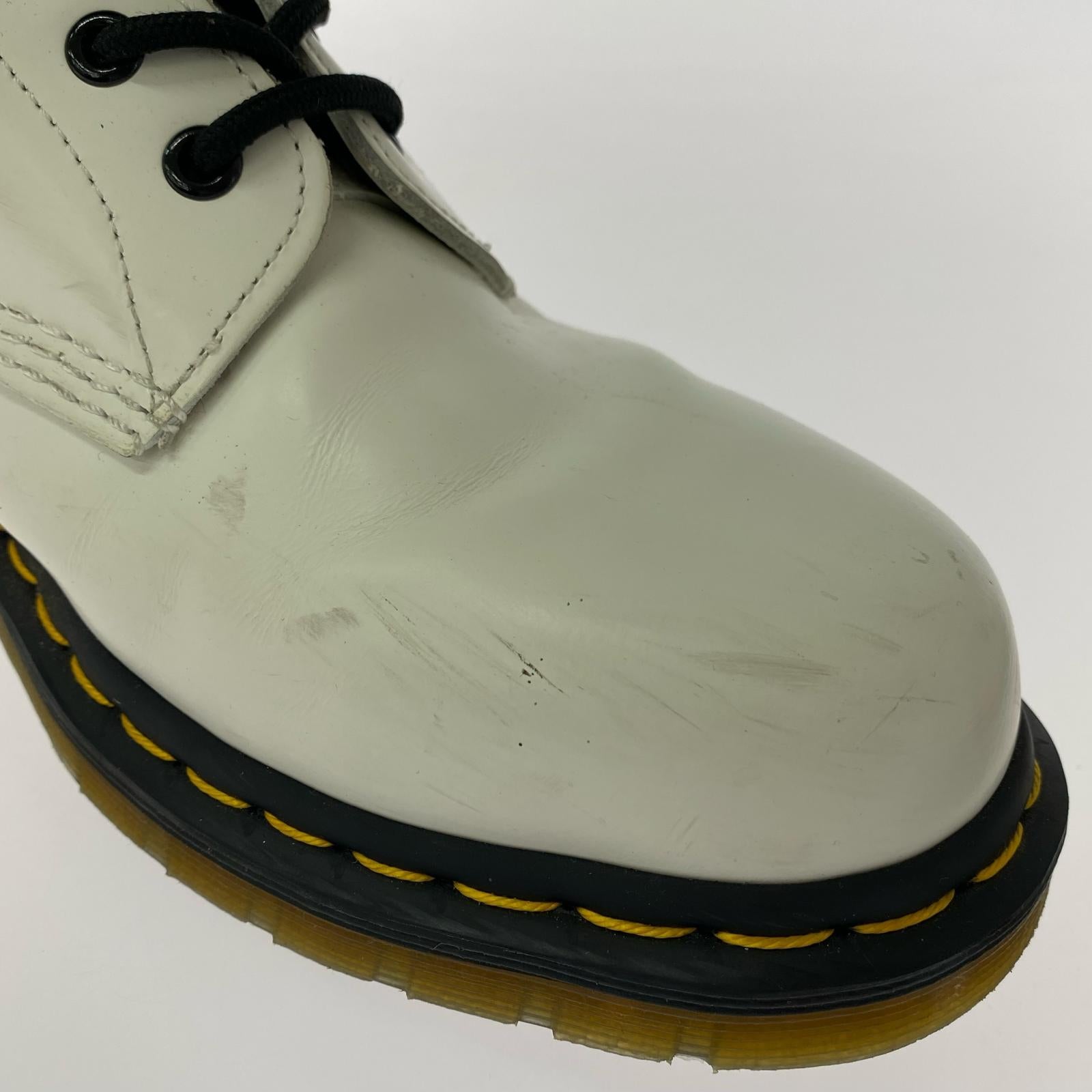 ブーツ 6ホールブーツ WHITE US10 28cm (US10 UK9 1/2 EU46) ホワイト