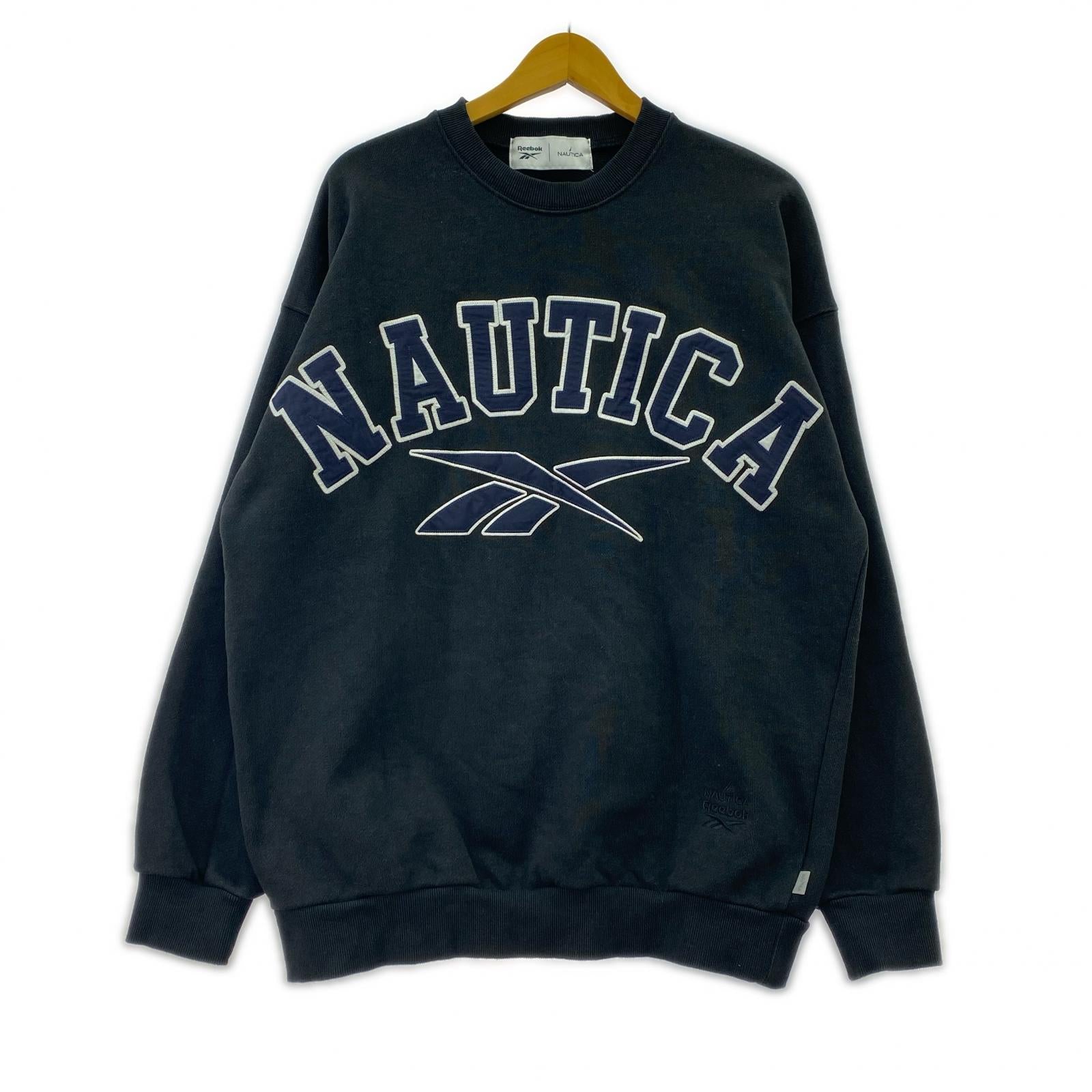 スウェット Nautica 黒 M ブラック