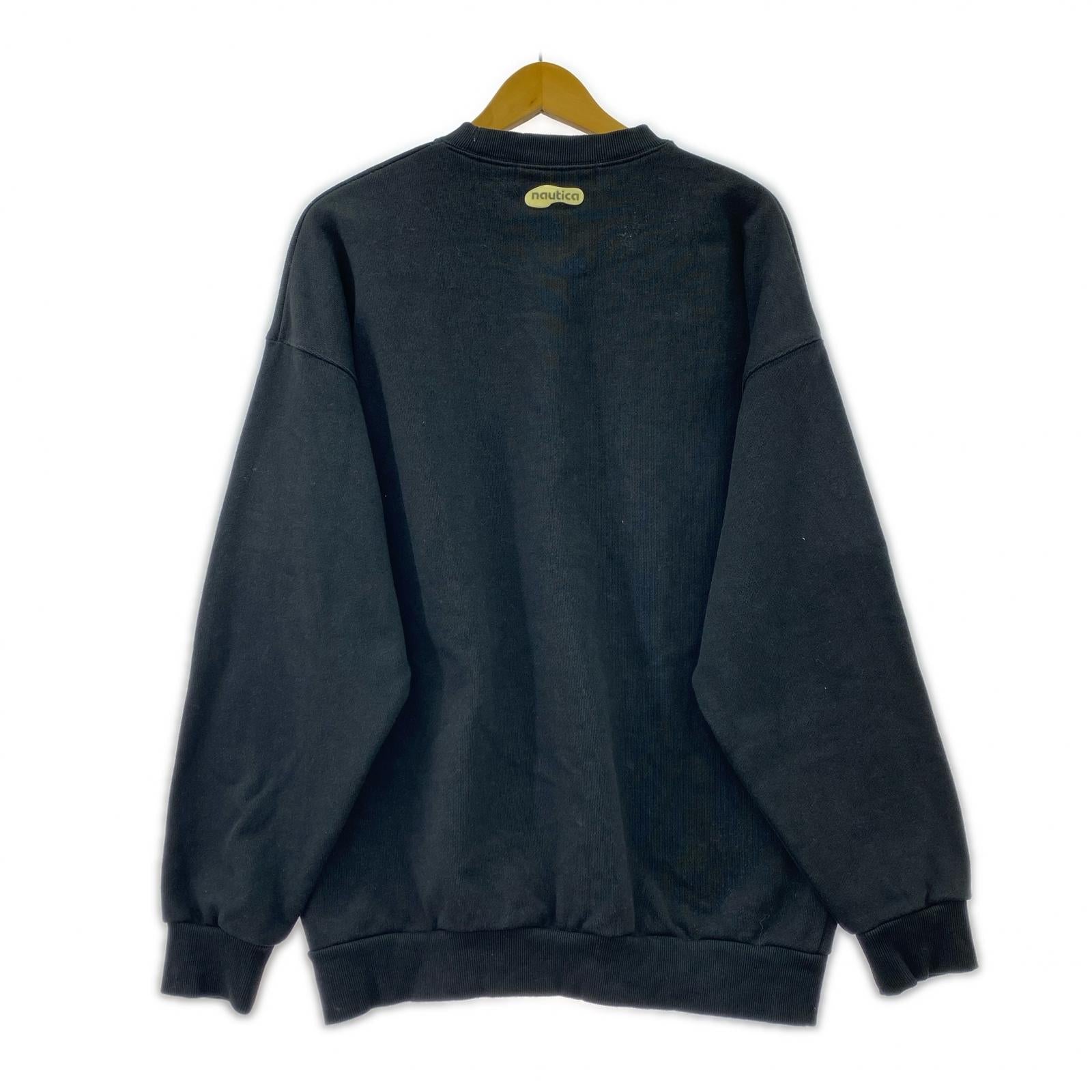 スウェット Nautica 黒 M ブラック