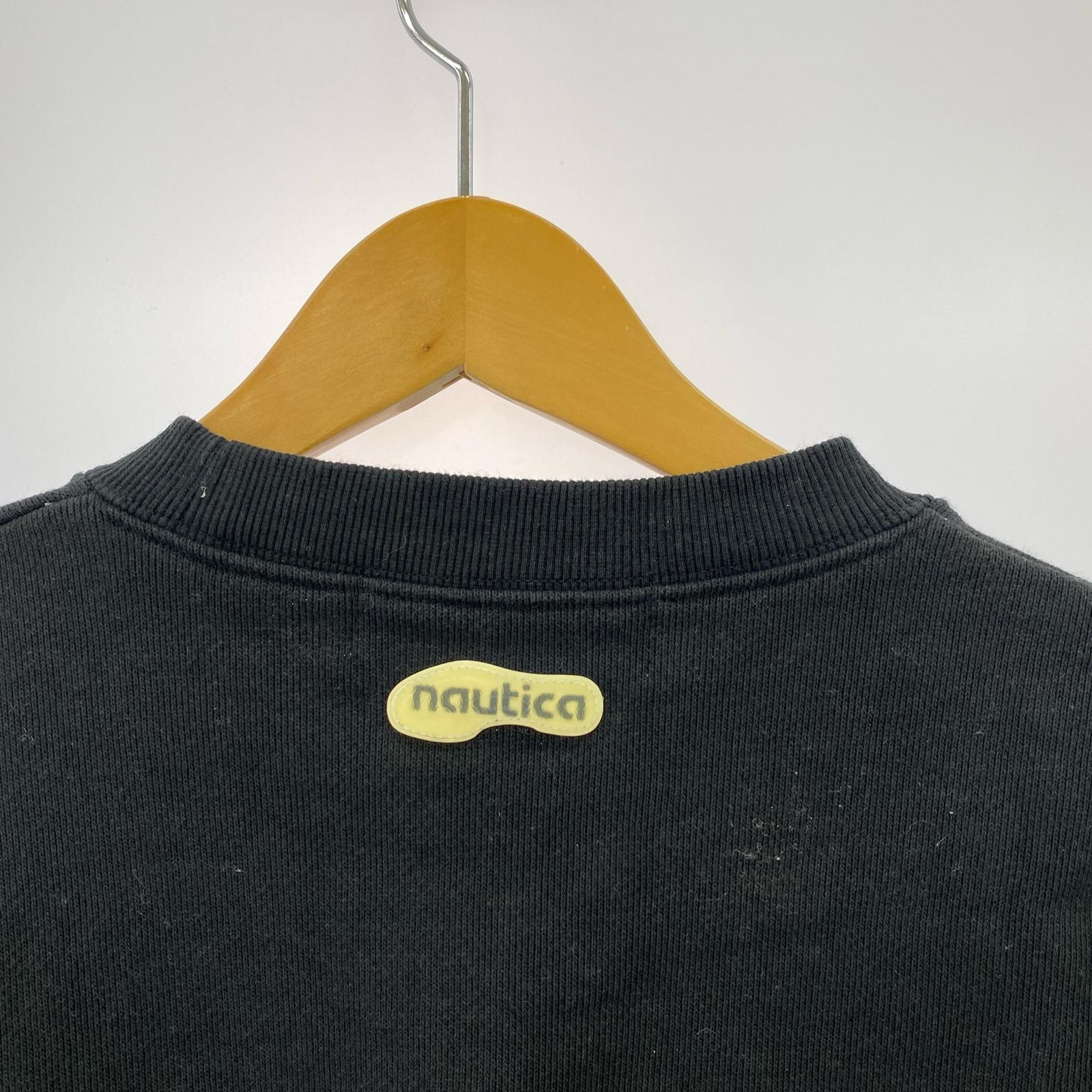 スウェット Nautica 黒 M ブラック