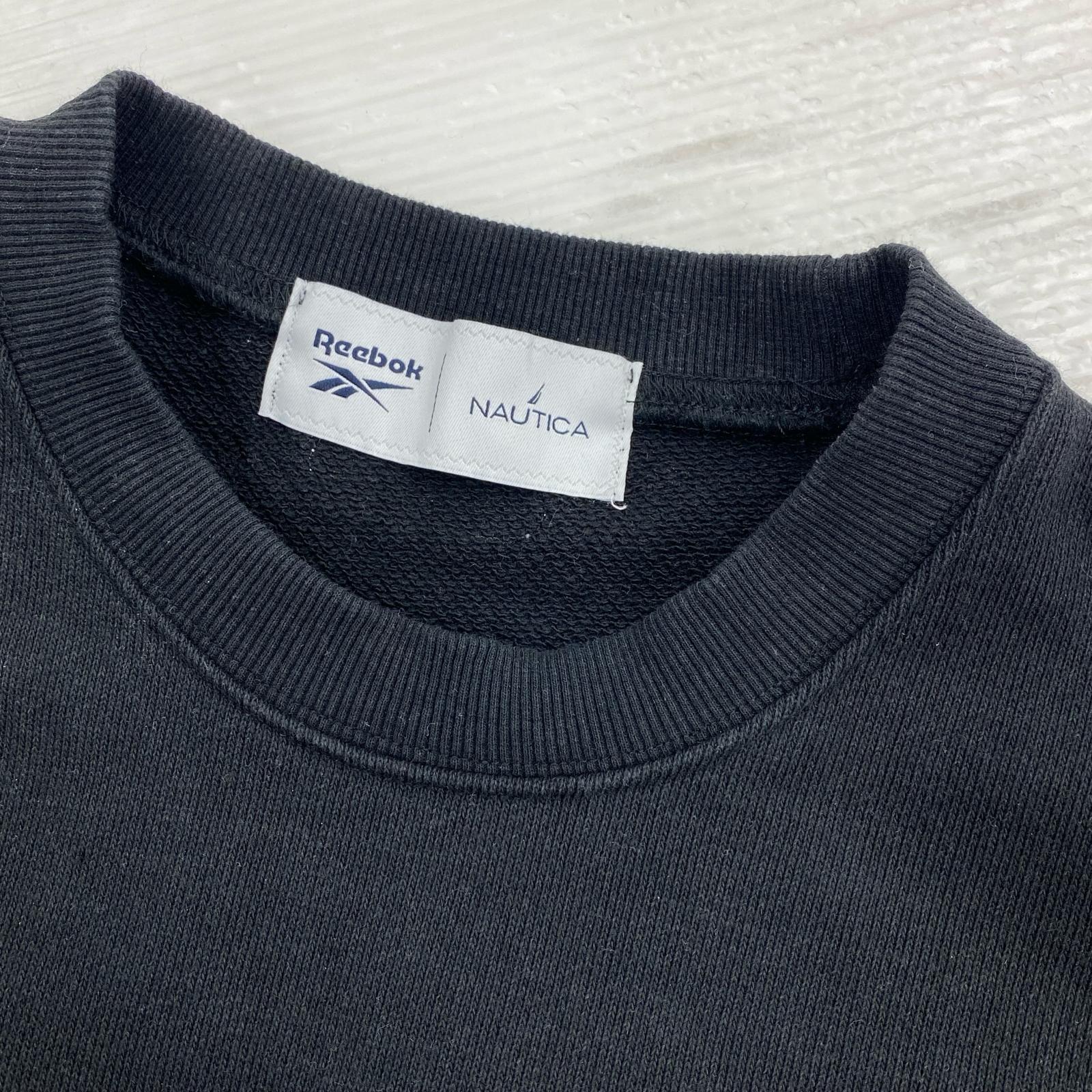 スウェット Nautica 黒 M ブラック